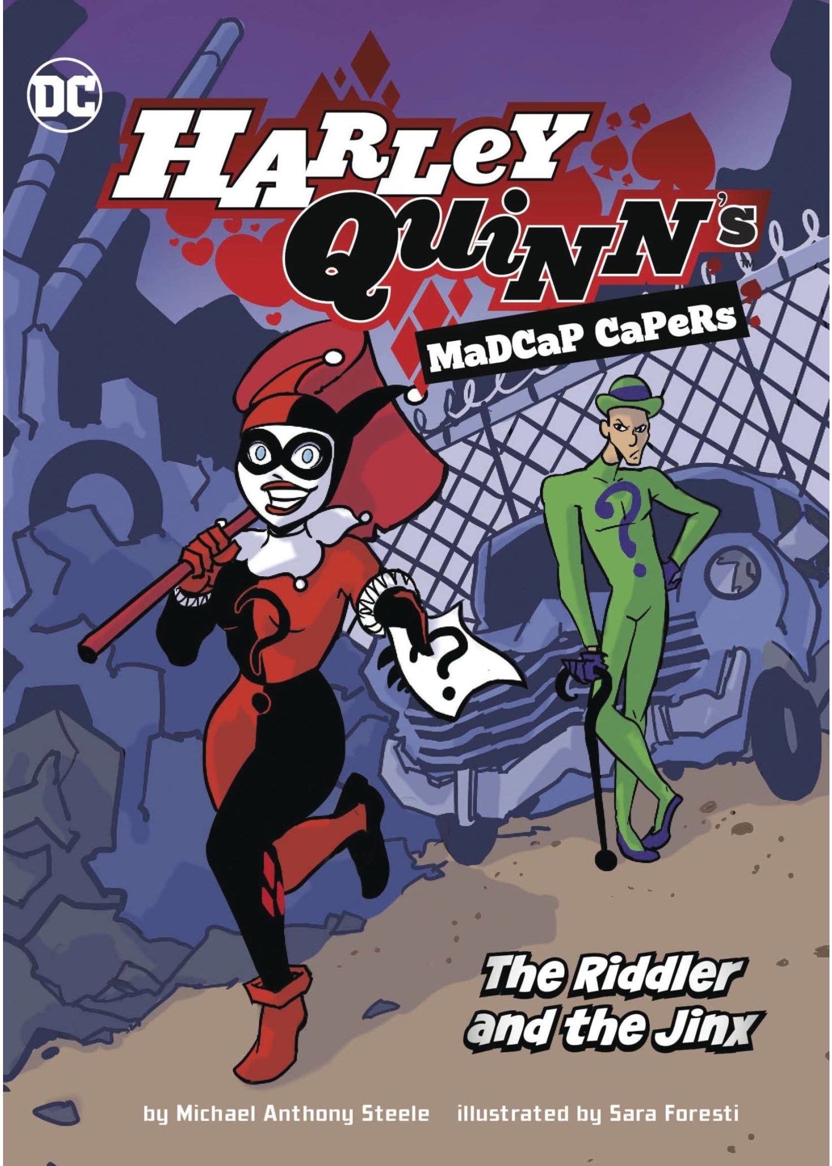 STONE ARCH BOOKS HARLEY QUINN MADCAP CAPERS RIDDLER & JINX