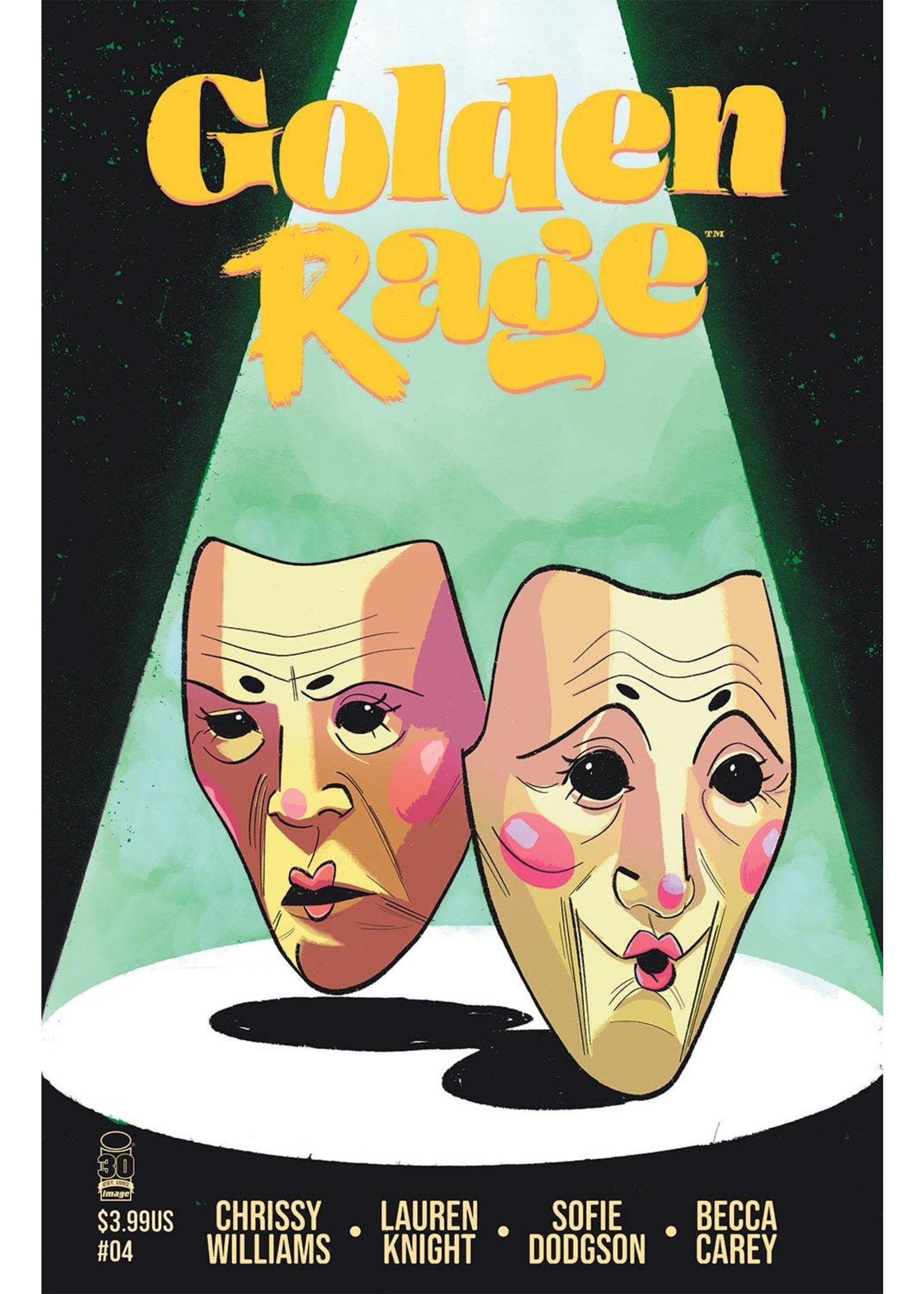 ABRAMS GOLDEN RAGE complete 5 issue series