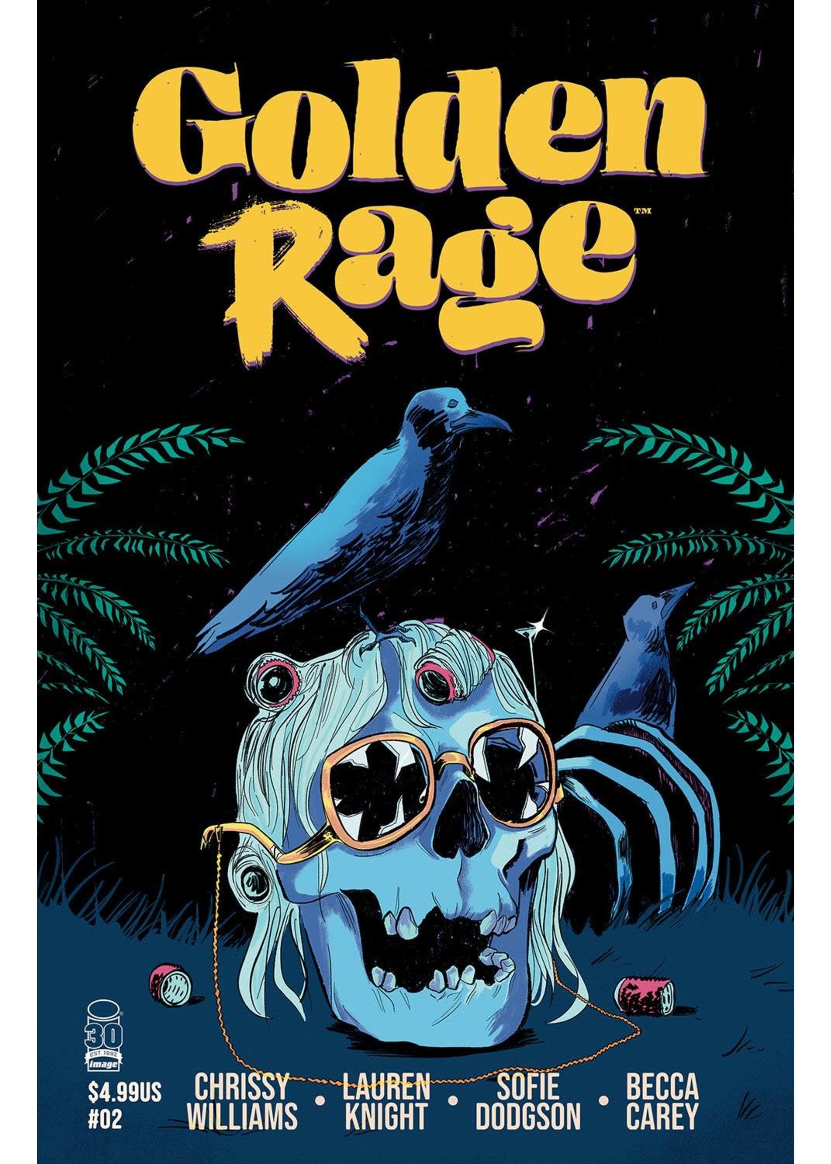 ABRAMS GOLDEN RAGE complete 5 issue series