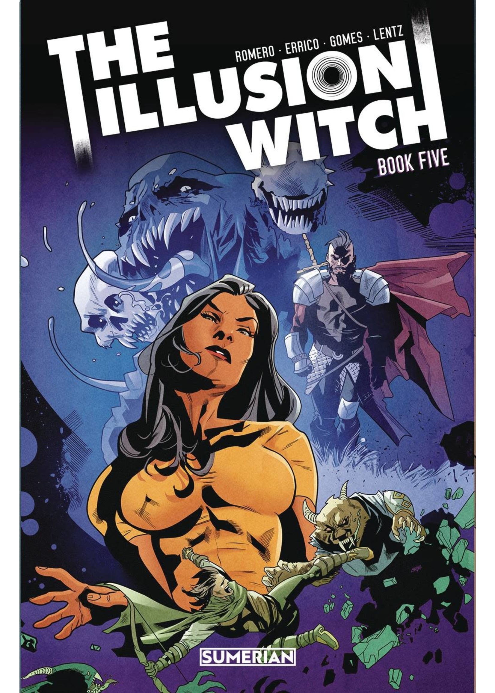 SUMERIAN COMICS ILLUSION WITCH complete 5 issue series