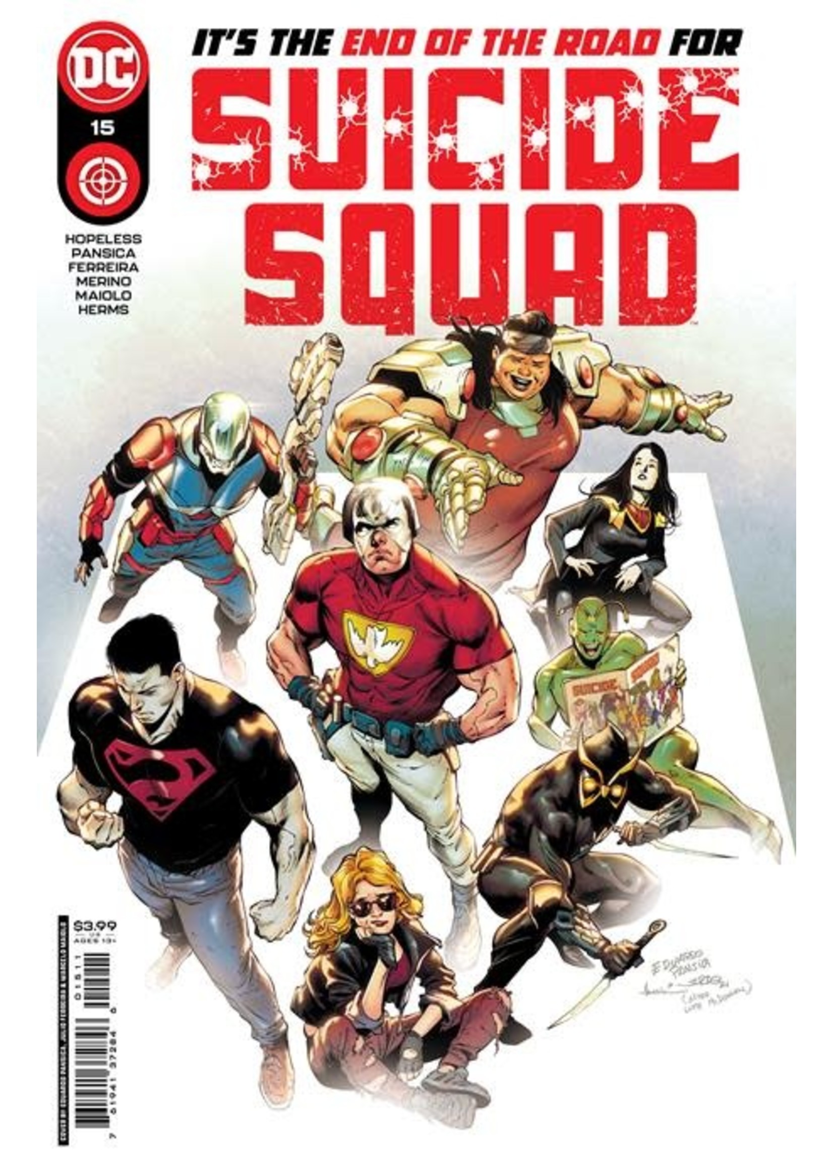 . SUICIDE SQUAD (2021) bundle issues 8-15