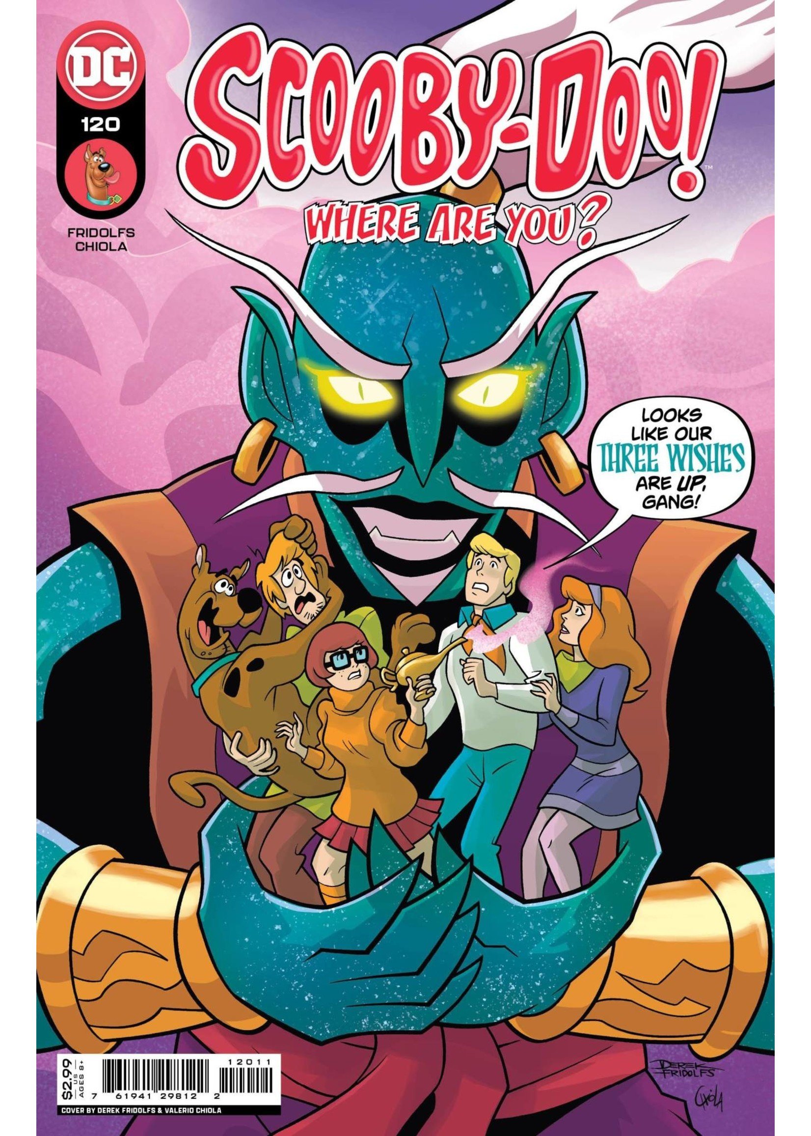 DC COMICS SCOOBY-DOO WHERE ARE YOU? #120