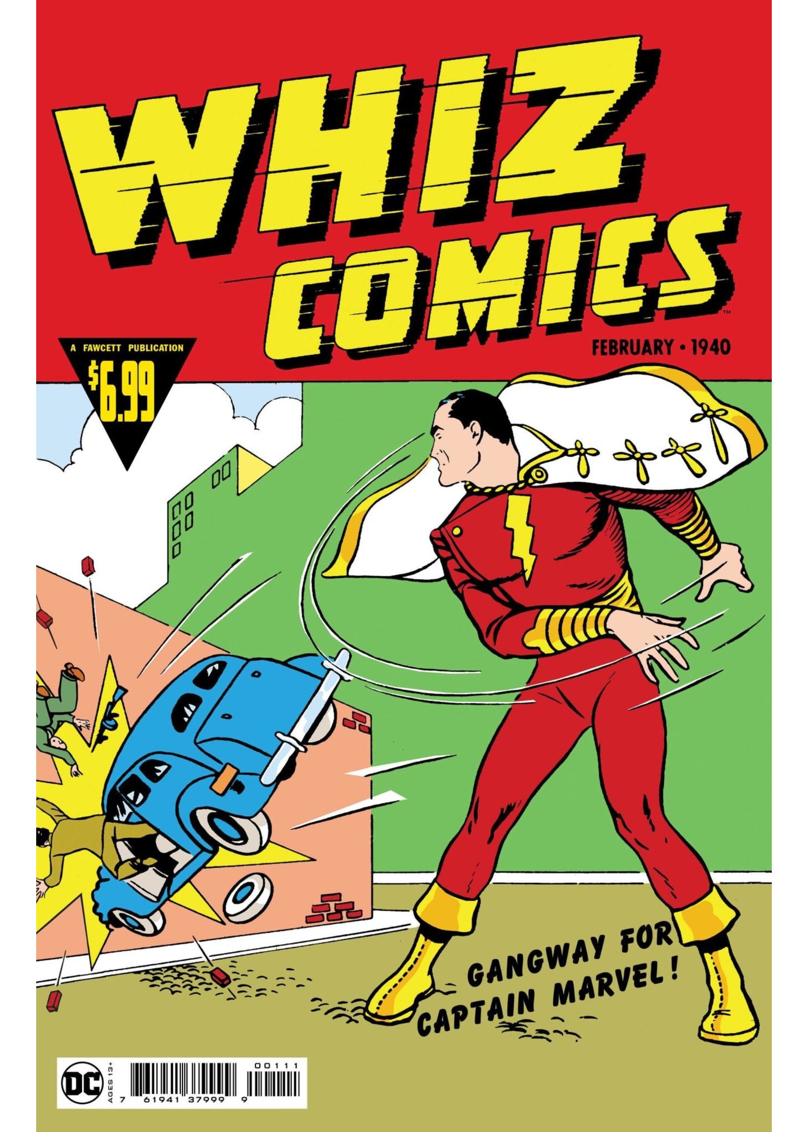 DC COMICS WHIZ COMICS #2 FACSIMILE EDITION