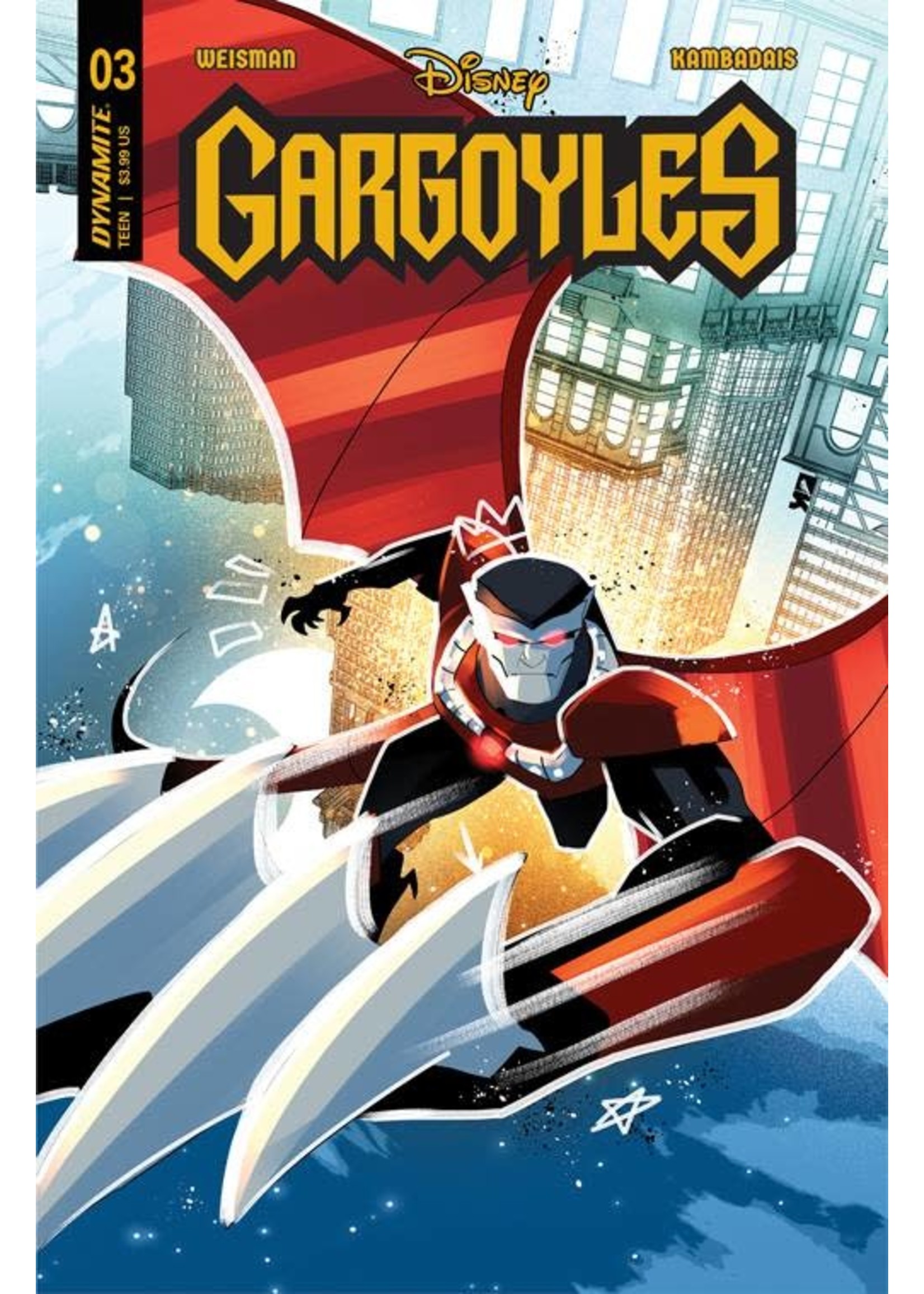 . GARGOYLES (2023) #3 CVR G 10 COPY INCV KAMBADAIS ORIGINAL