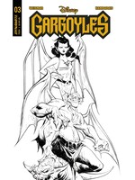 DYNAMITE GARGOYLES (2023) #3 CVR Y 10 COPY FOC INCV LEE LINE ART