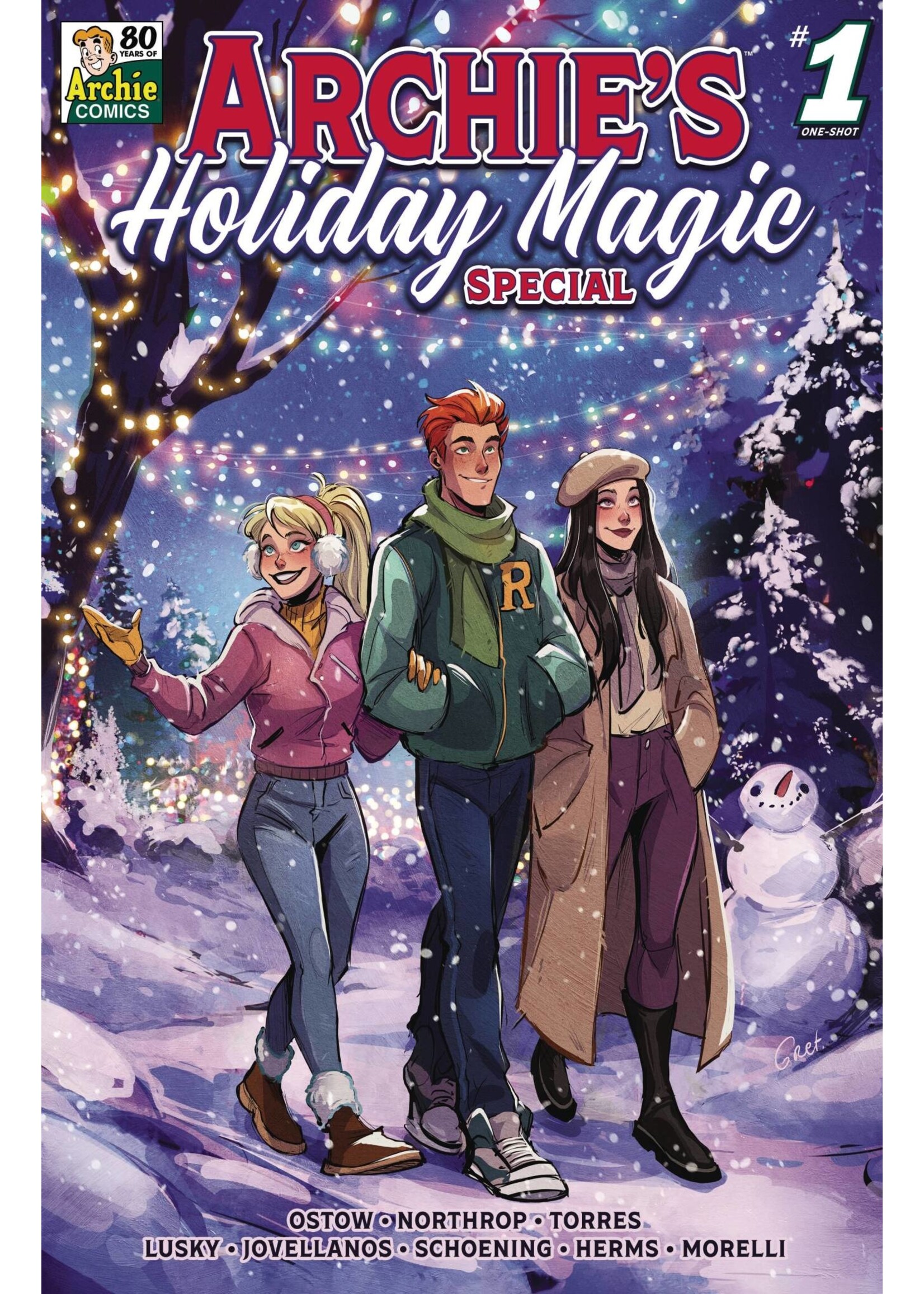 ARCHIE COMIC PUBLICATIONS ARCHIES HOLIDAY MAGIC SPECIAL ONE SHOT CVR A LUSKY