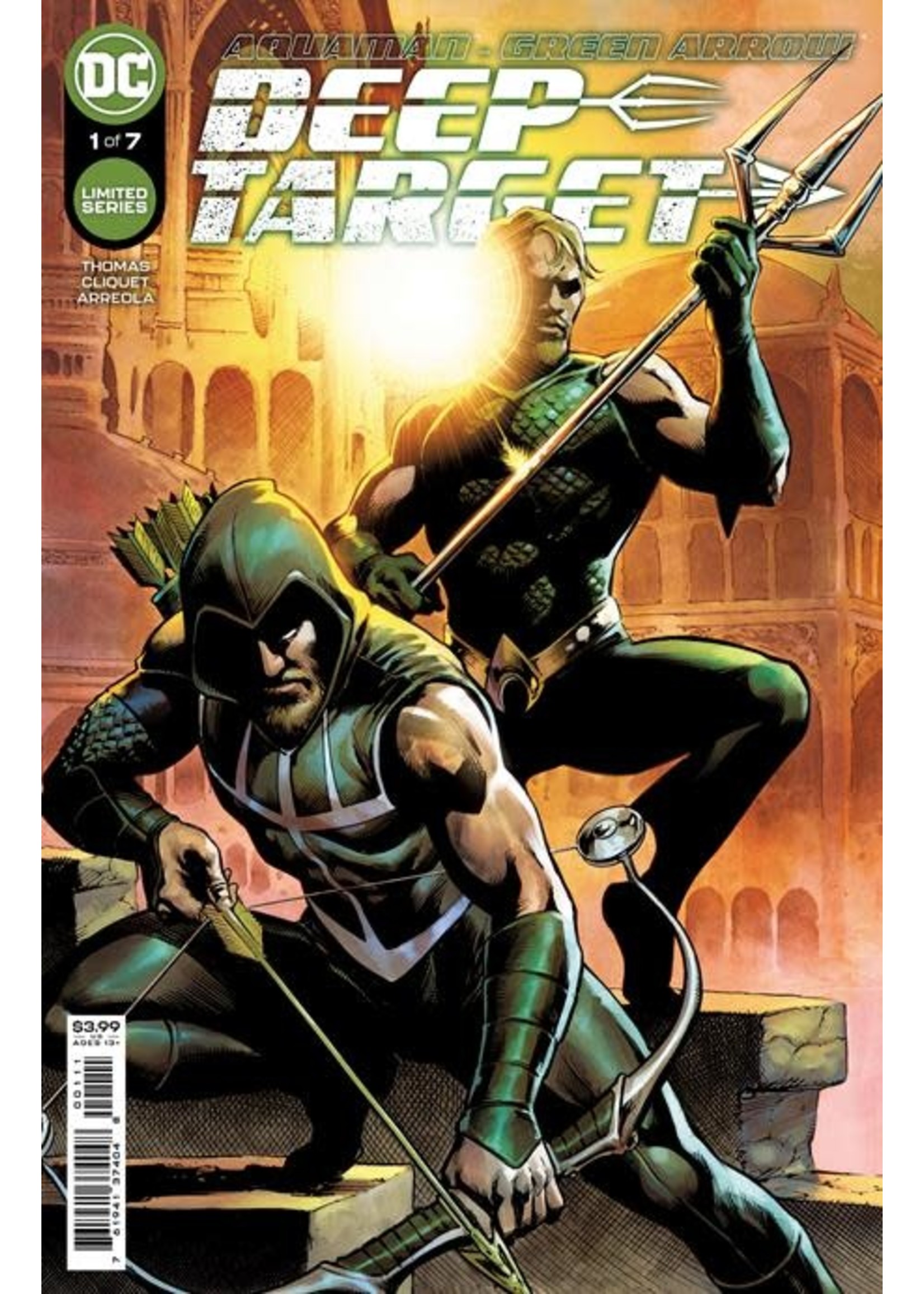 ABRAMS AQUAMAN GREEN ARROW DEEP TARGET complete 7 issue series