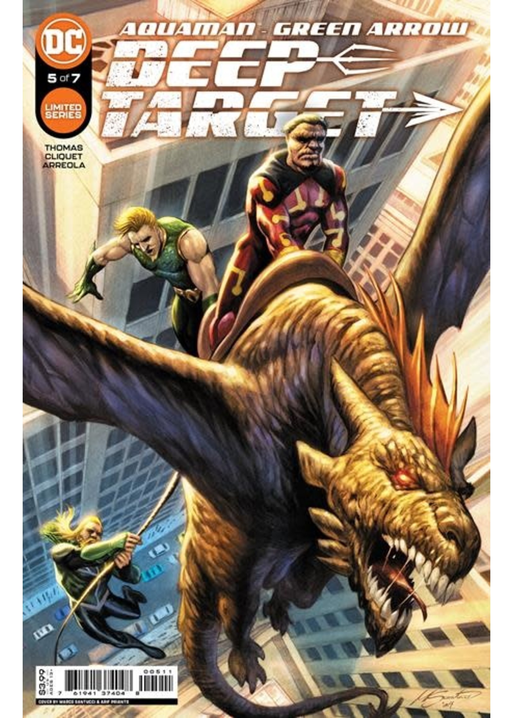 ABRAMS AQUAMAN GREEN ARROW DEEP TARGET complete 7 issue series