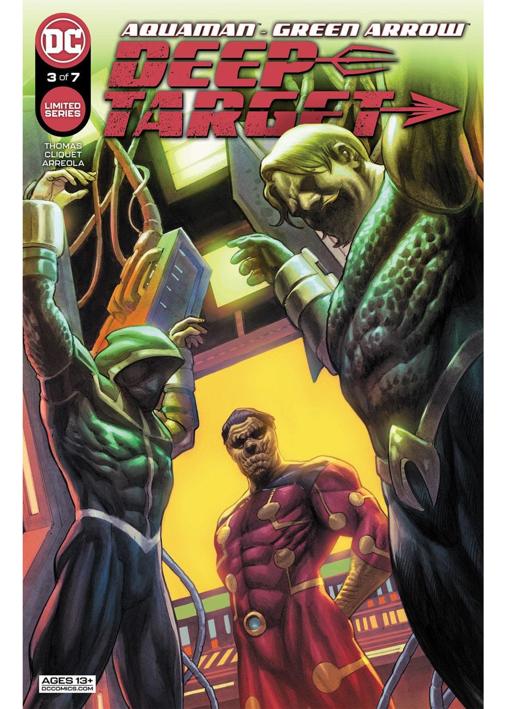 ABRAMS AQUAMAN GREEN ARROW DEEP TARGET complete 7 issue series