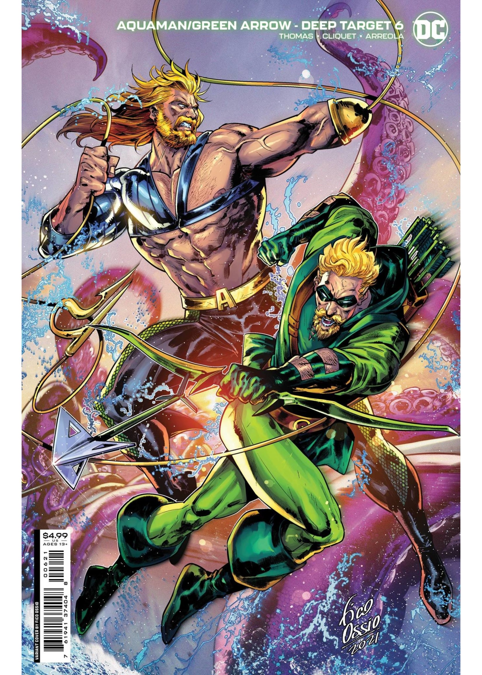 ABRAMS AQUAMAN GREEN ARROW DEEP TARGET complete 7 issue series