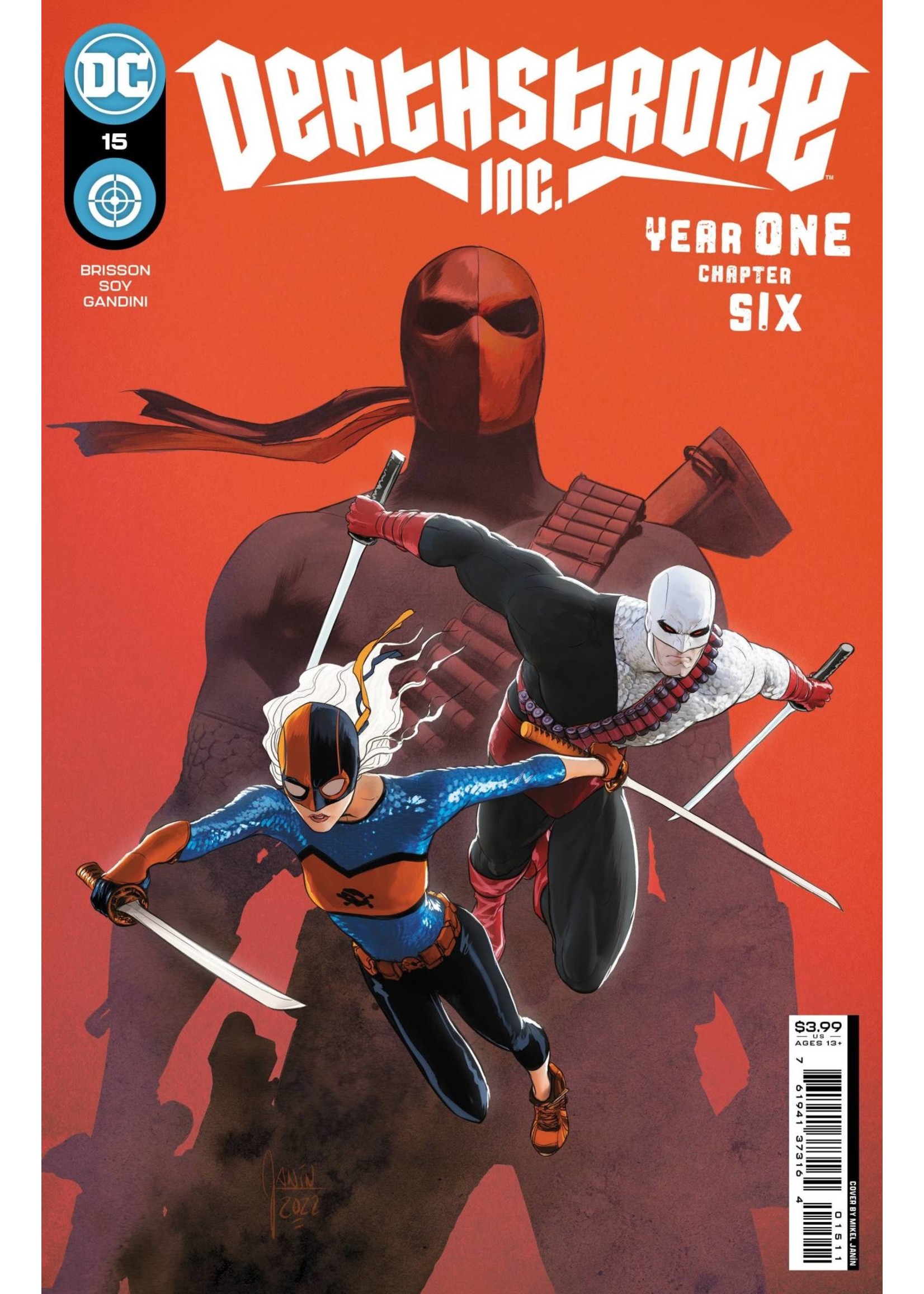 ABRAMS DEATHSTROKE INC complete 15 issue series