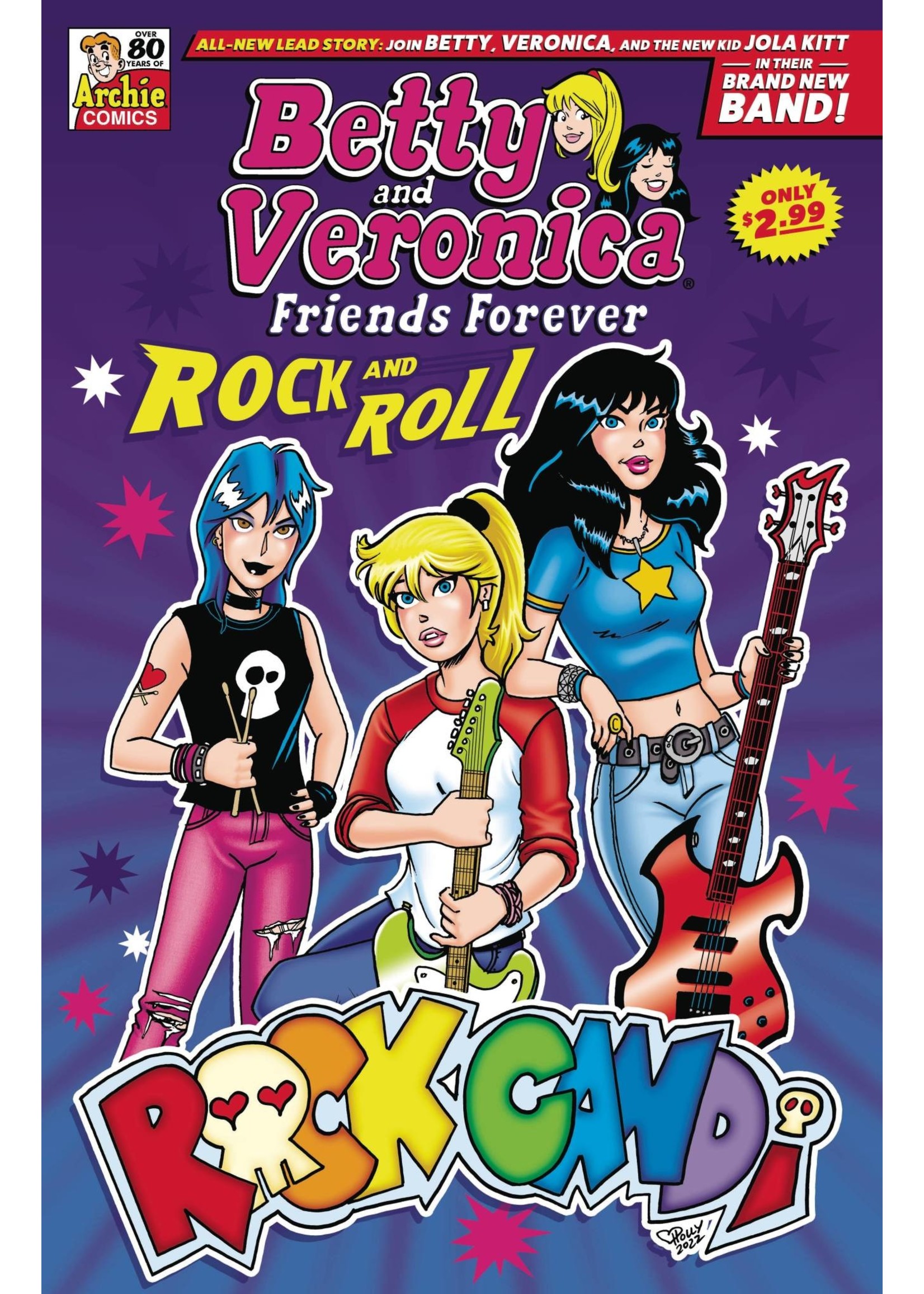 ARCHIE COMIC PUBLICATIONS B&V FRIENDS FOREVER ROCK N ROLL #1