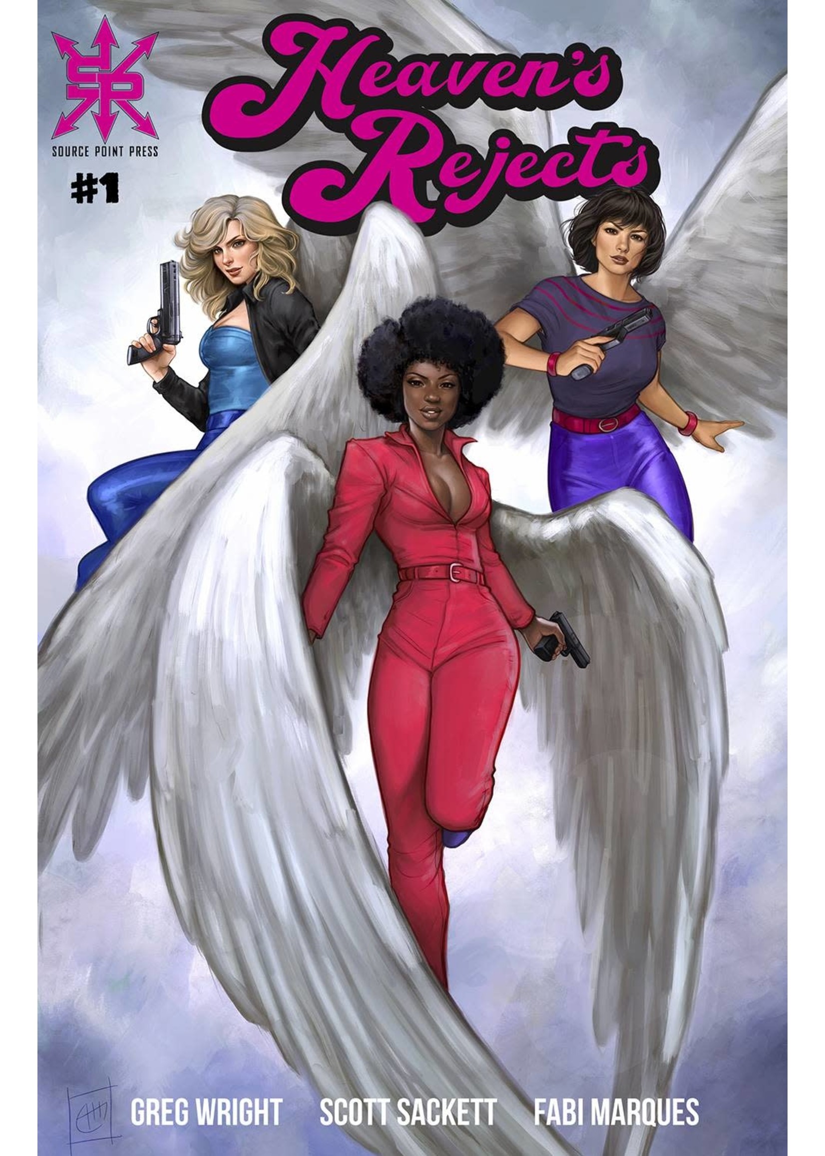 SOURCE POINT PRESS HEAVEN'S REJECTS complete 4 issue series