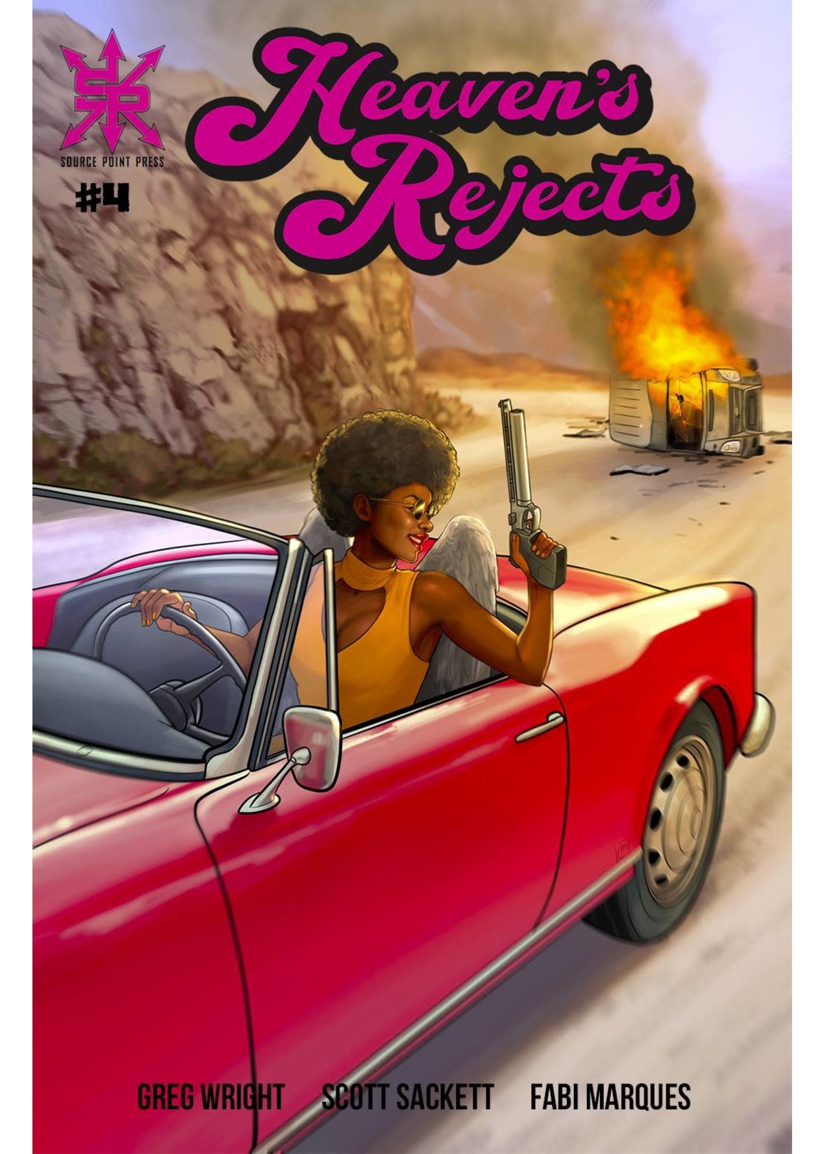 SOURCE POINT PRESS HEAVEN'S REJECTS complete 4 issue series