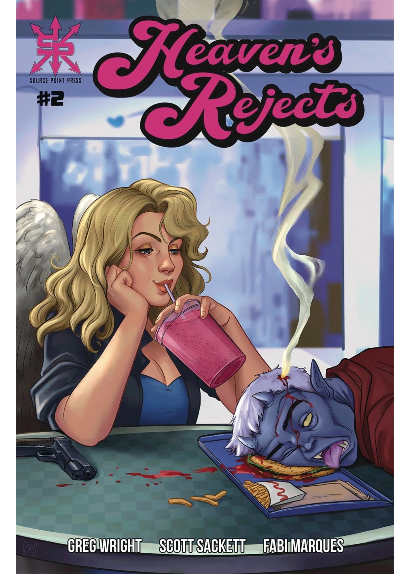 SOURCE POINT PRESS HEAVEN'S REJECTS complete 4 issue series