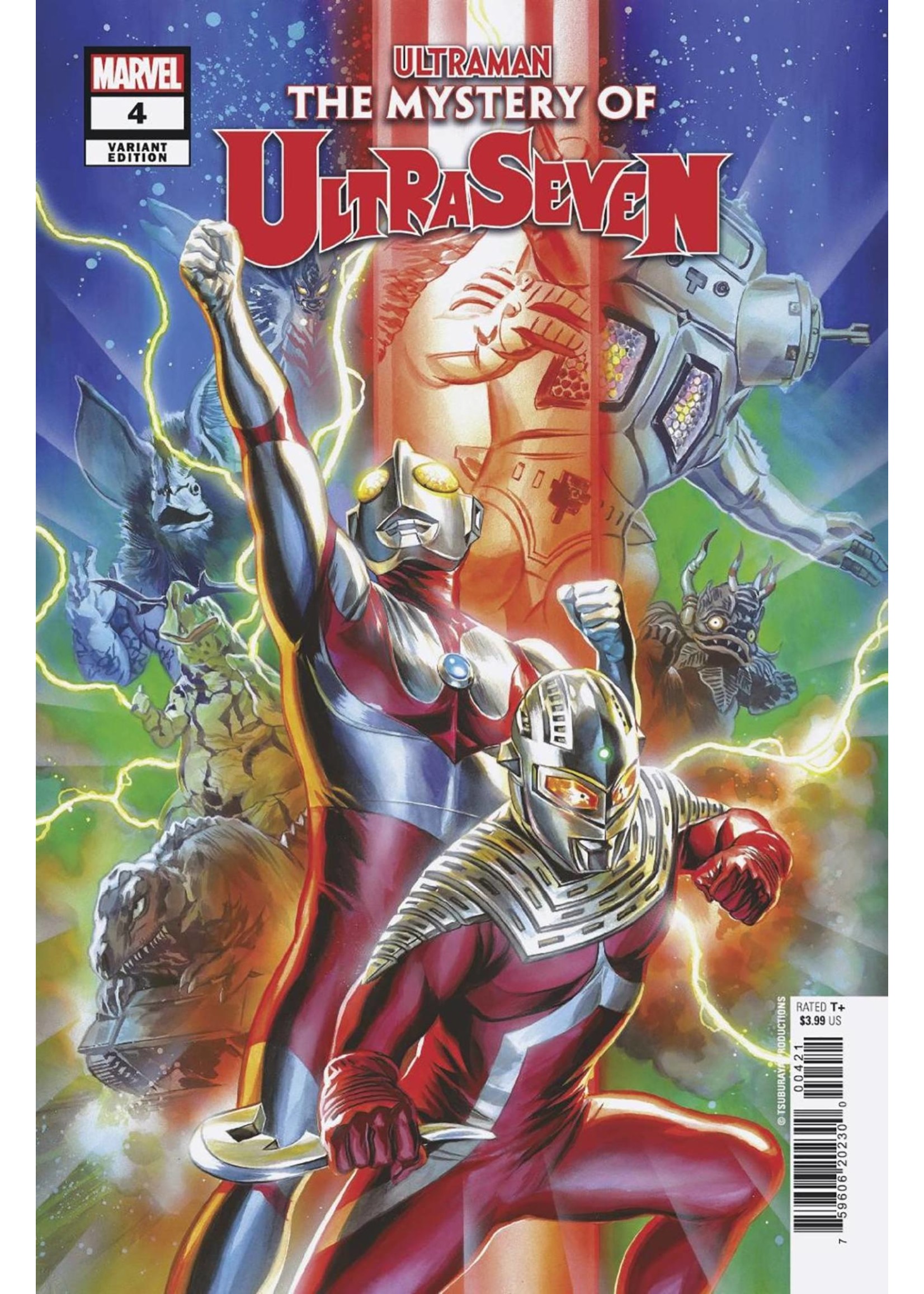 . ULTRAMAN THE MYSTERY OF ULTRASEVEN complete 5 series