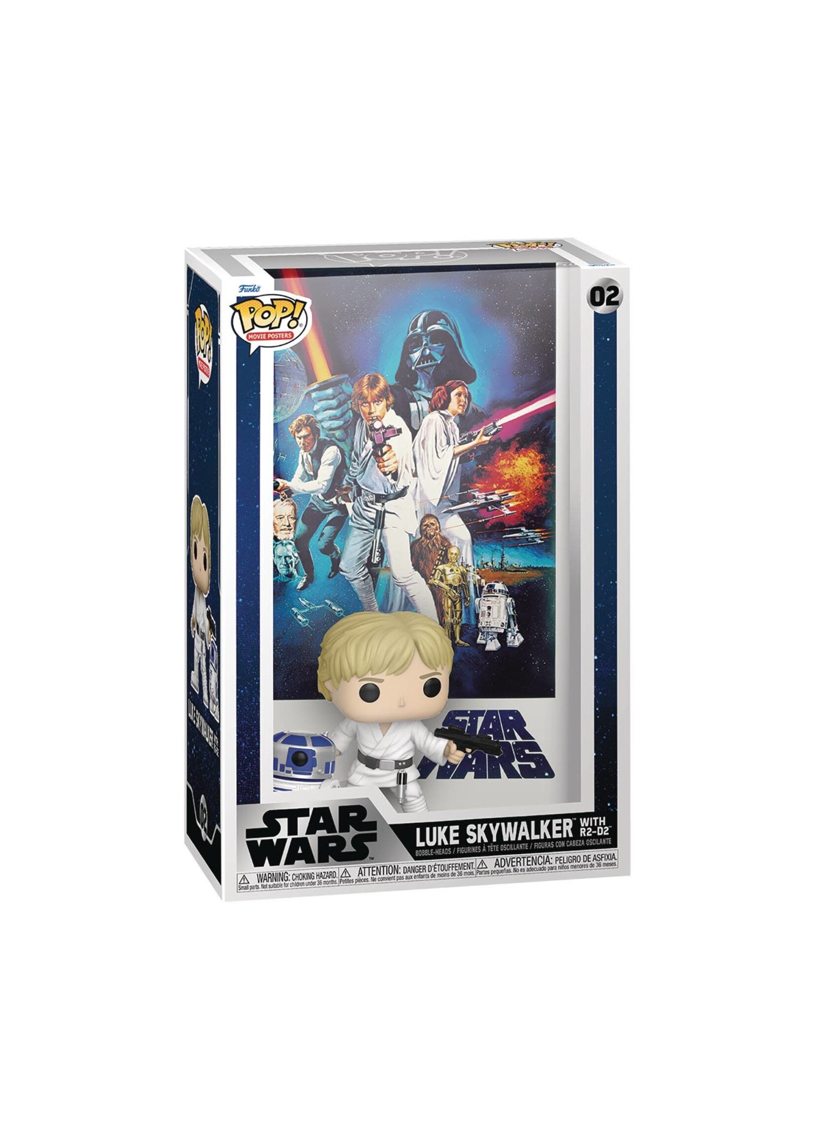 POP MOVIE POSTER STAR WARS A NEW HOPE