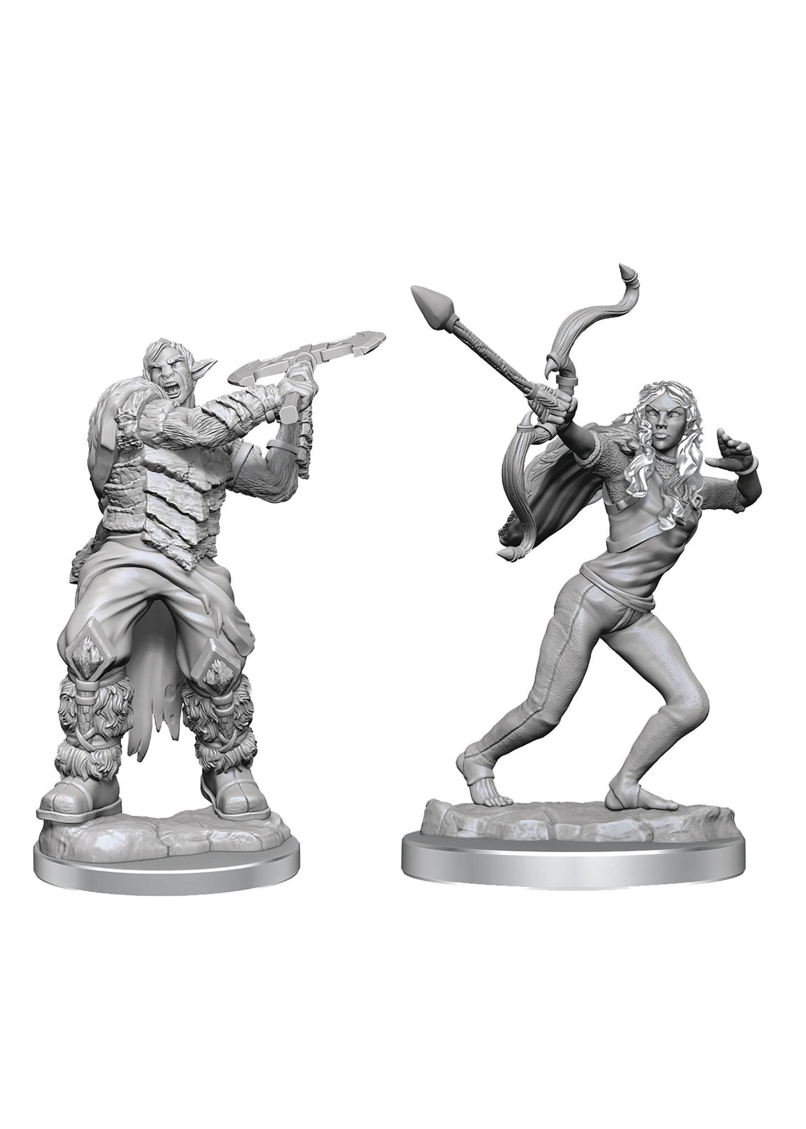 . CR UNPAINTED MINIS ASHARI STONGUARD & SKYDANCER