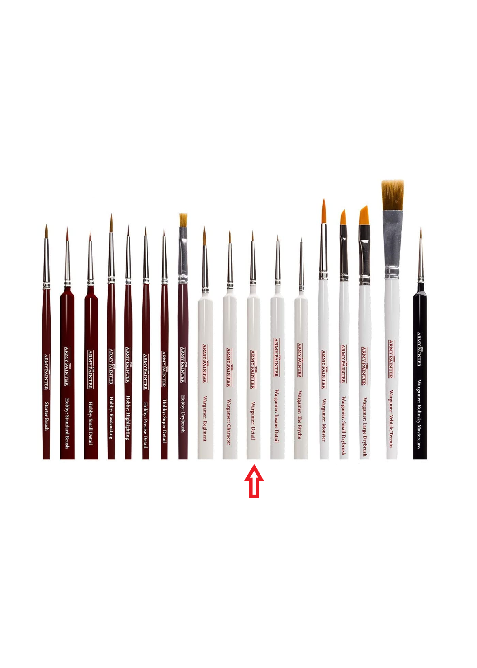 . WARGAMER BRUSH - DETAIL