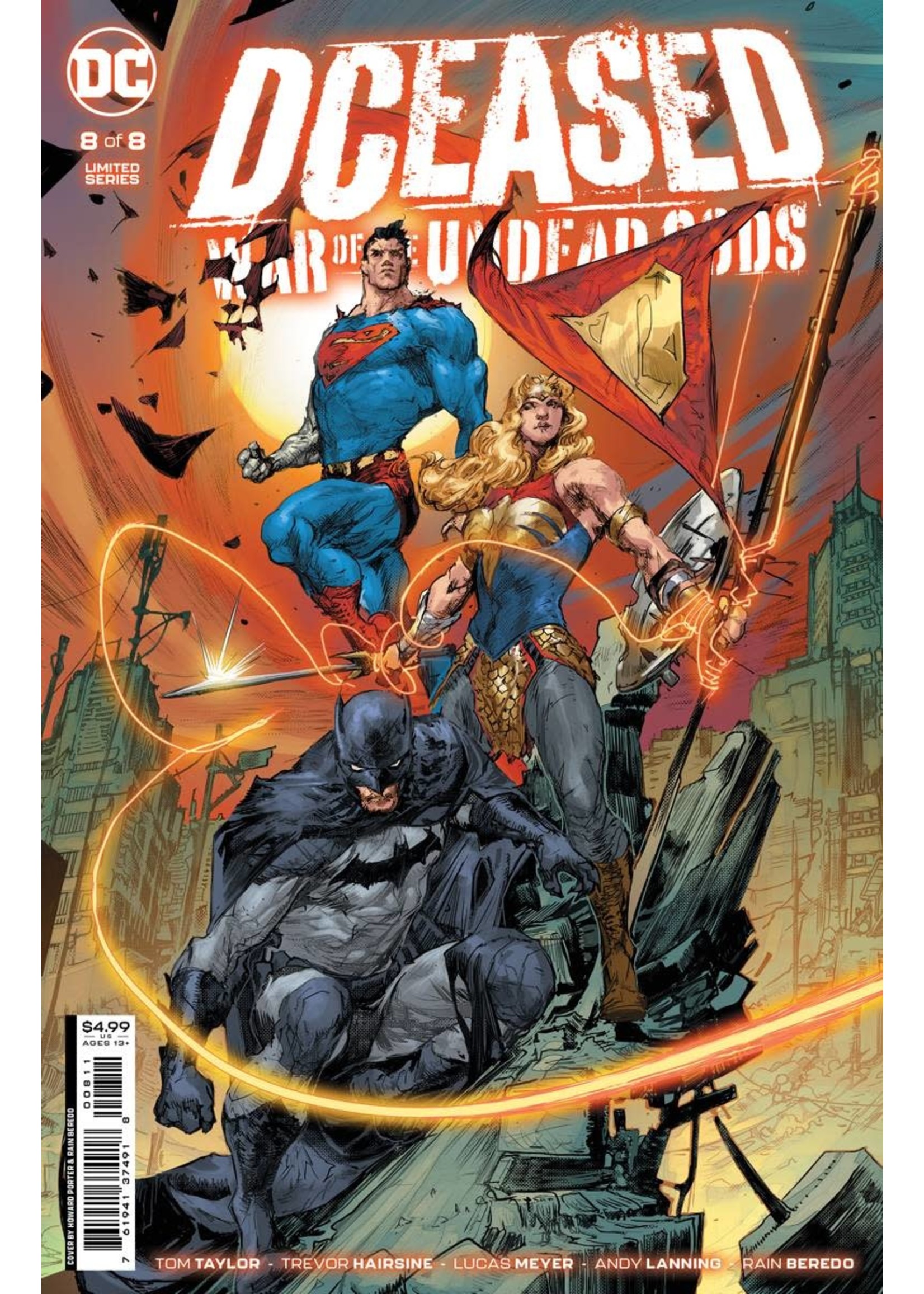 DC COMICS DCEASED WAR OF THE UNDEAD GODS #8