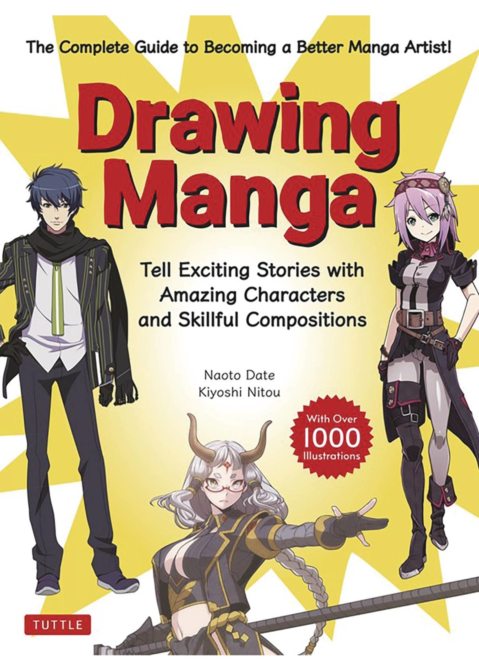 TUTTLE PUBLISHING DRAWING MANGA SC
