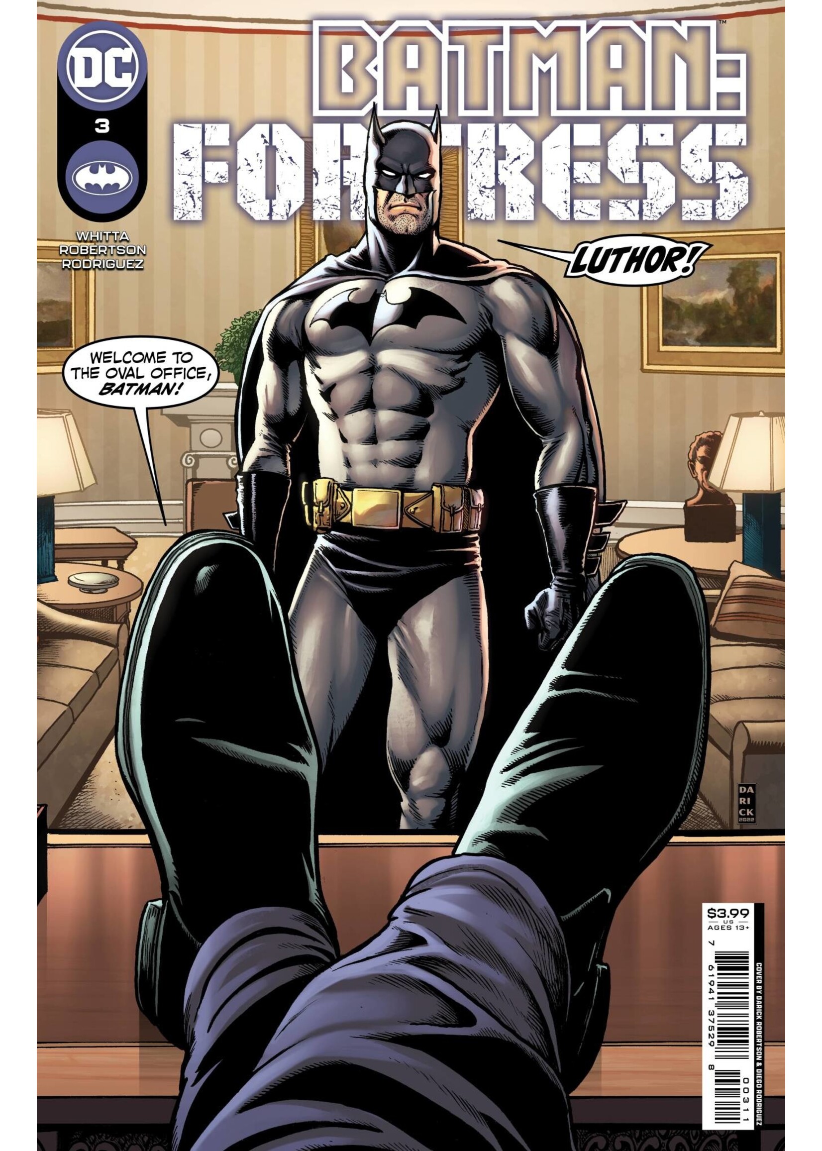 DC COMICS BATMAN FORTRESS #3 (OF 8) CVR A ROBERTSON