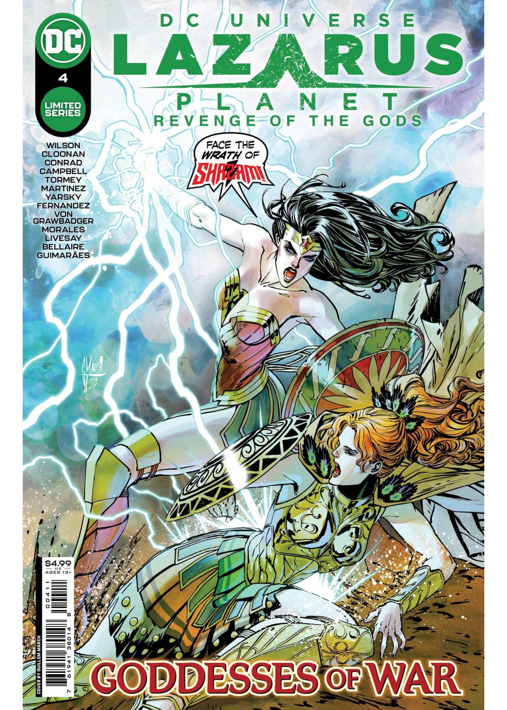 DC COMICS LAZARUS PLANET REVENGE OF THE GODS #4