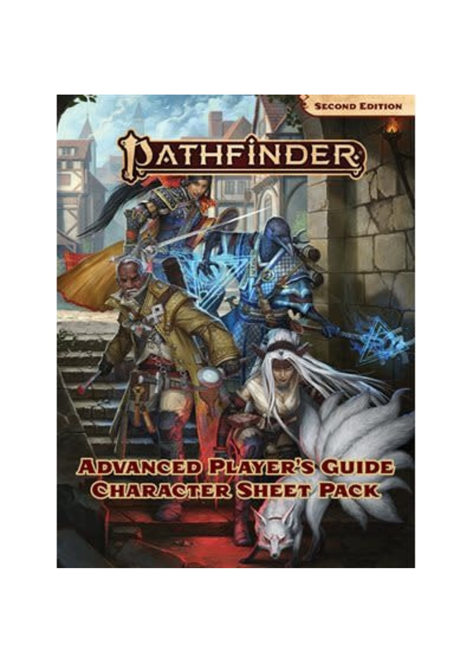 PATHFINDER 2E ACCESSORIES ADVANCED PLAYER'S GUIDE CHARACTER SHEET PACK