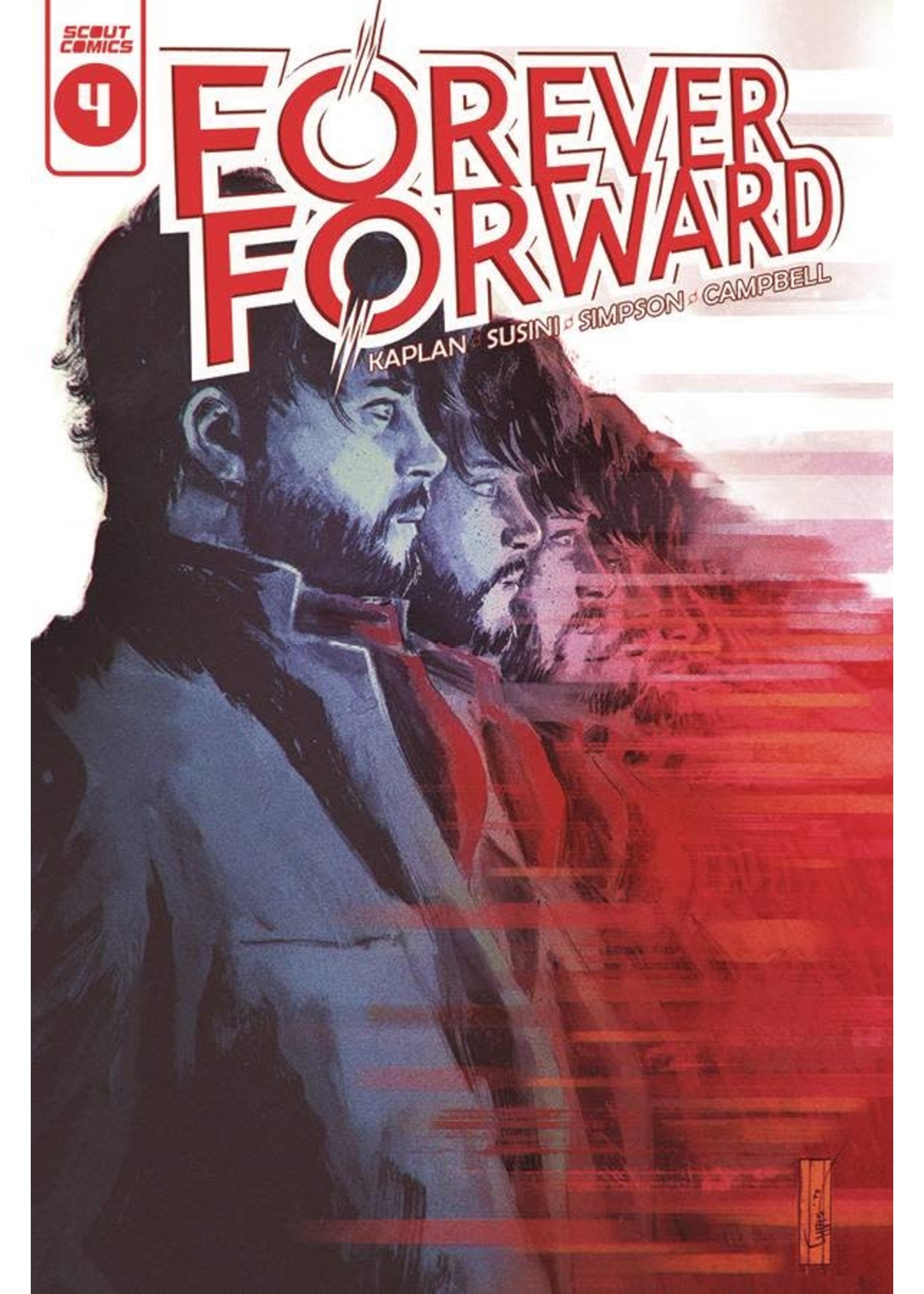 SCOUT COMICS FOREVER FORWARD complete 5 issue series