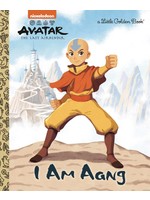 GOLDEN BOOKS AVATAR LAST AIRBENDER I AM AANG LITTLE GOLDEN BOOK