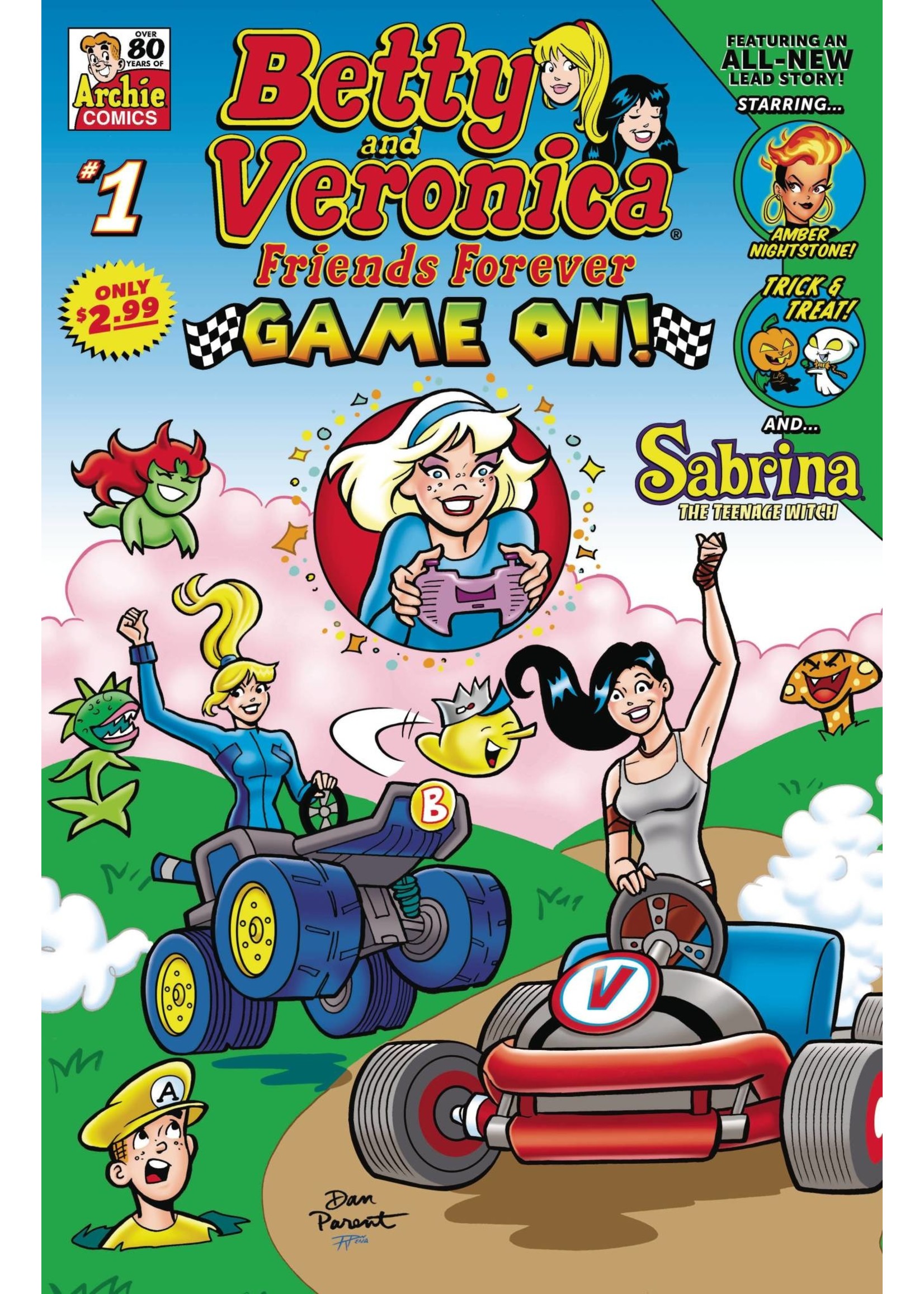 ARCHIE COMIC PUBLICATIONS B&V FRIENDS FOREVER GAME ON ONESHOT