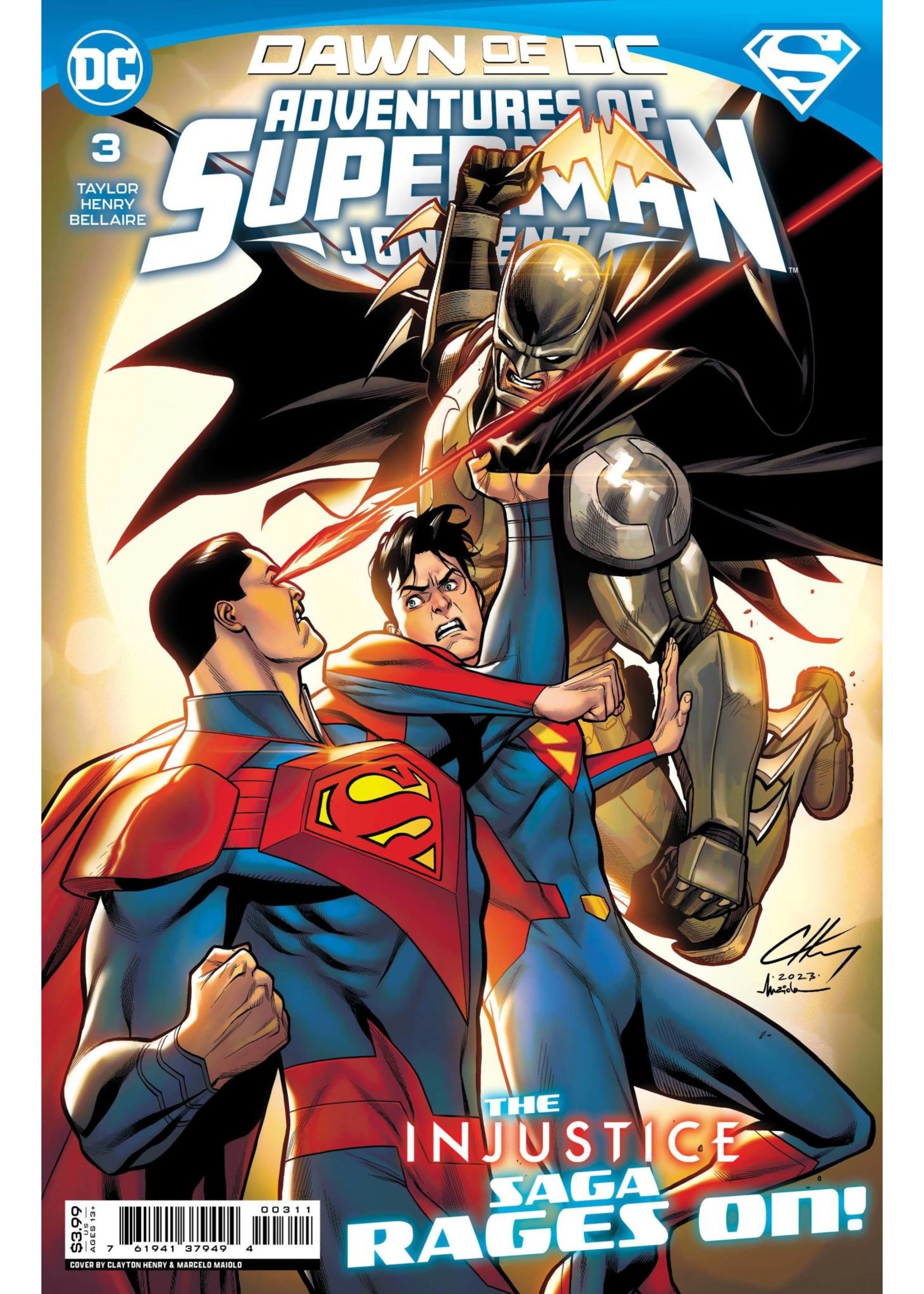 DC COMICS ADVENTURES OF SUPERMAN JON KENT #3