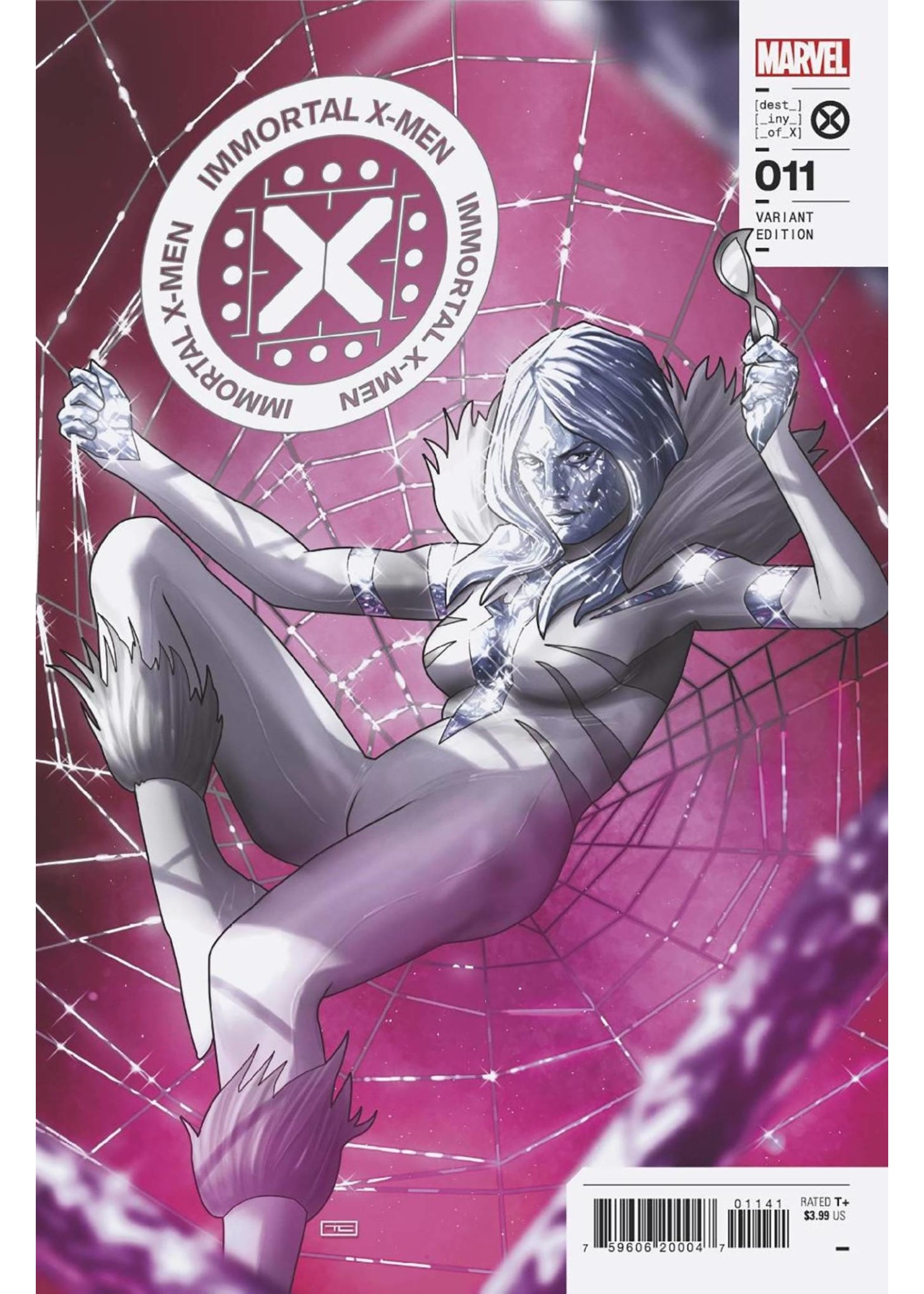 MARVEL COMICS IMMORTAL X-MEN #11 TAURIN CLARKE SPIDER-VERSE VARI