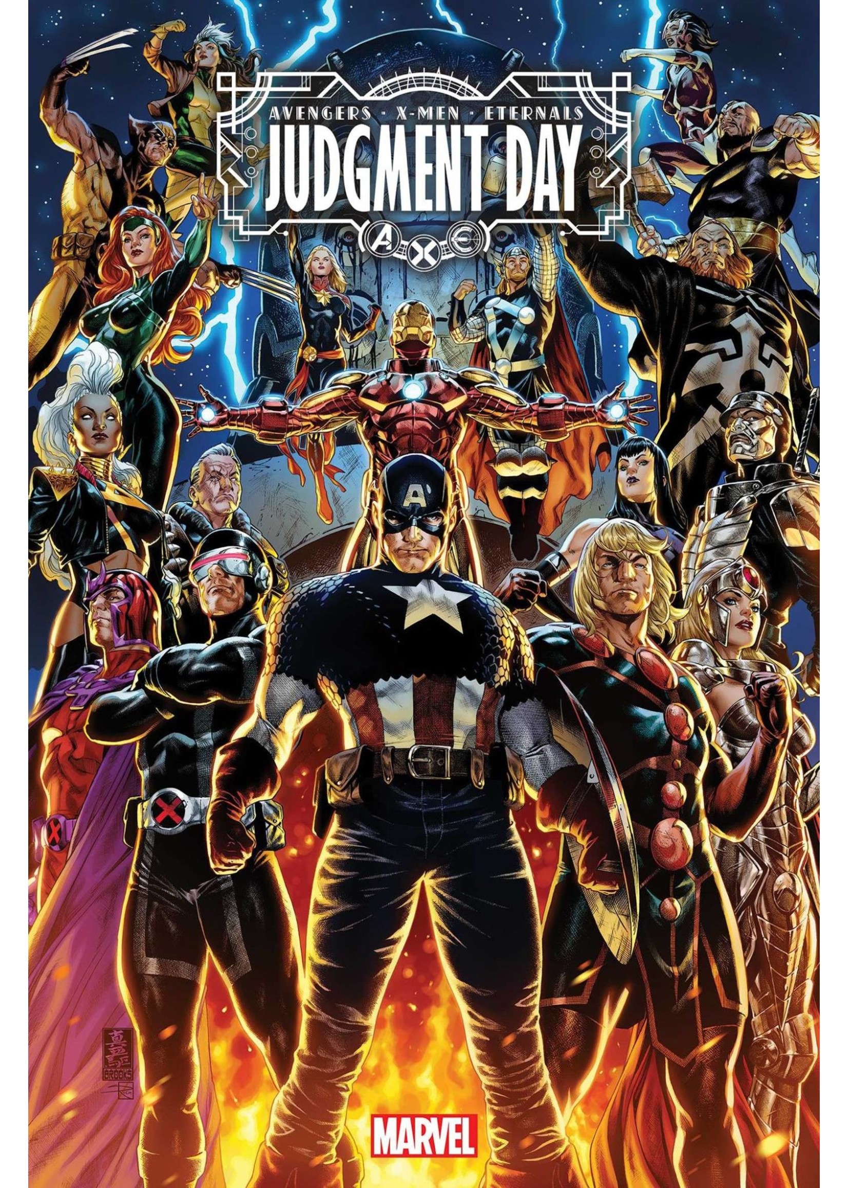 ABRAMS A.X.E. JUDGMENT DAY #1 POSTER