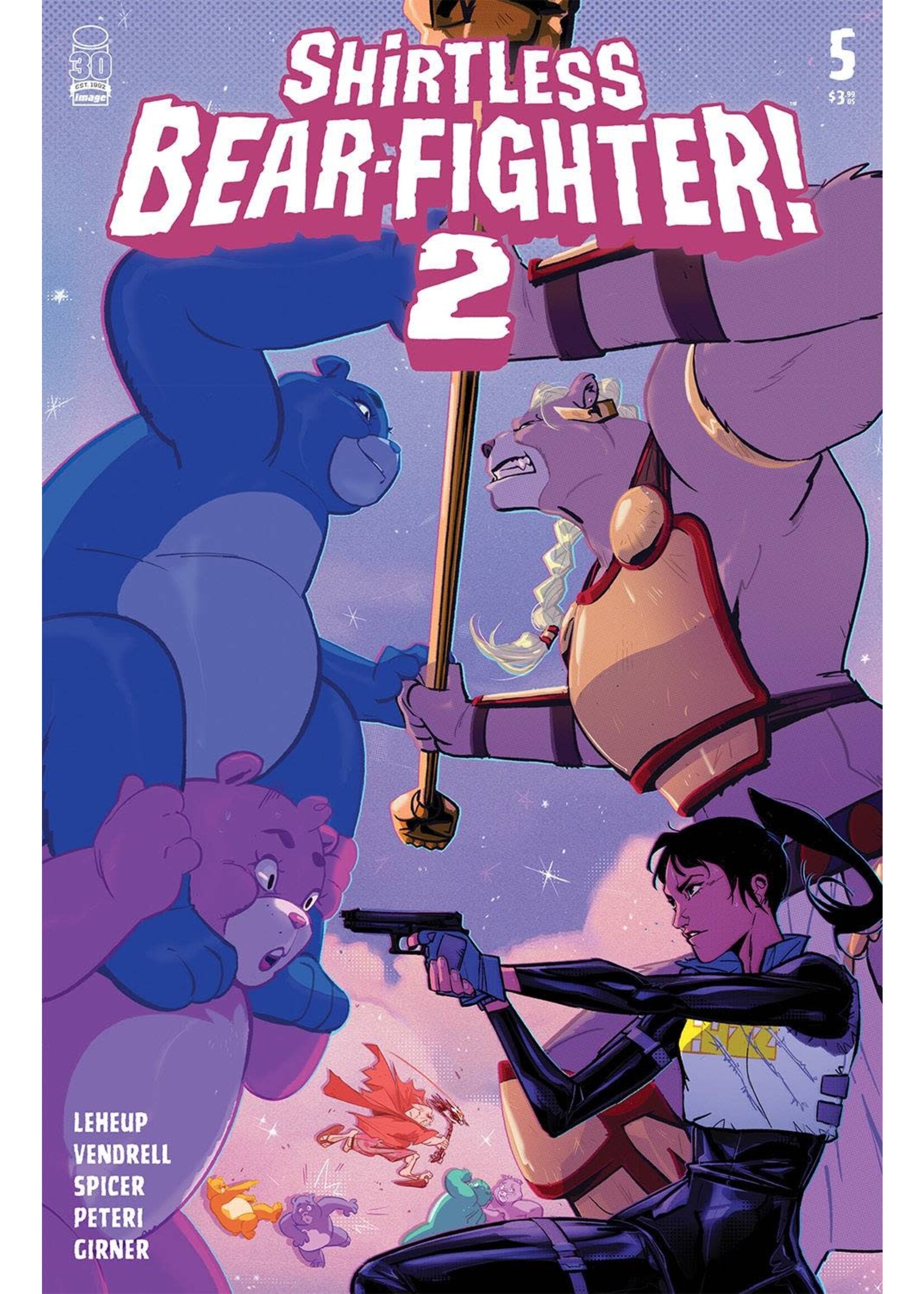 . SHIRTLESS BEAR-FIGHTER 2 complete 7 issue series