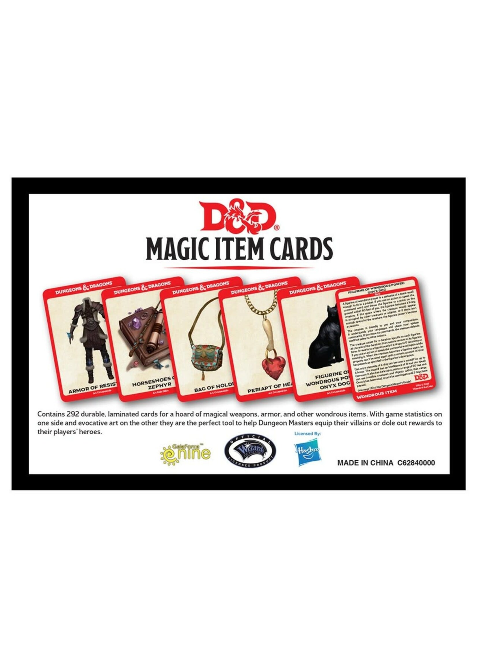 ABRAMS D&D SPELLBOOK CARDS MAGIC ITEMS