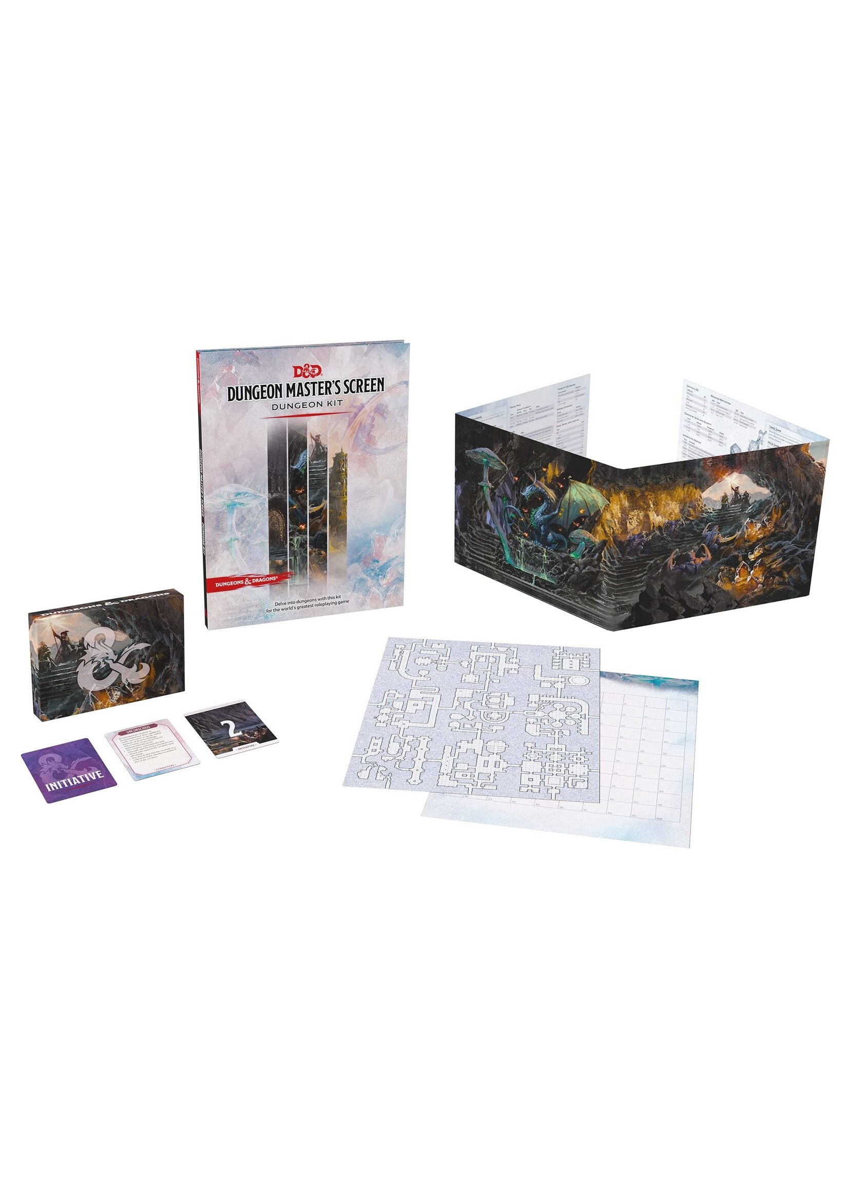 ABRAMS D&D DUNGEON MASTER'S SCREEN DUNGEON KIT