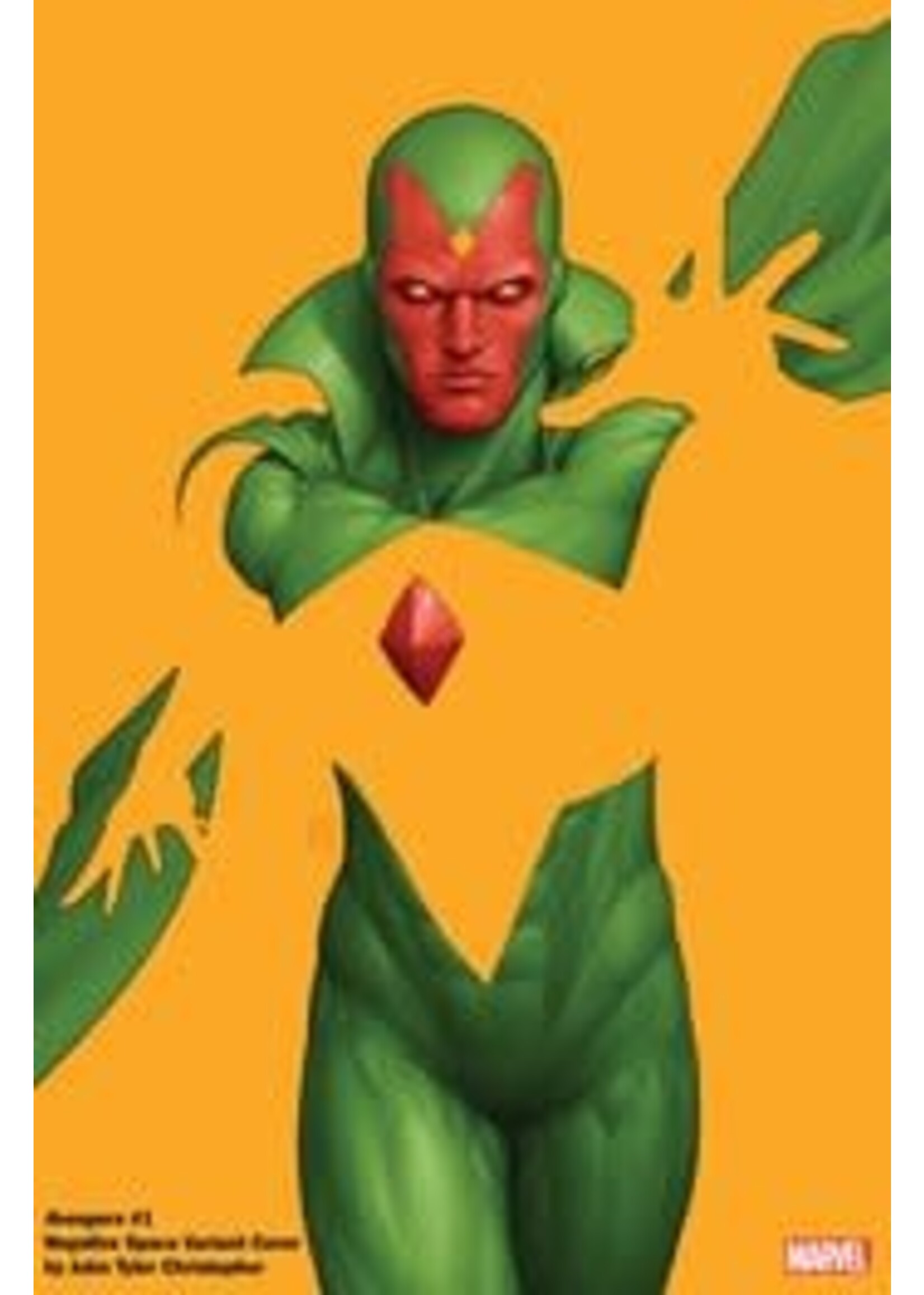 ABRAMS AVENGERS (2023) #1 JOHN TYLER CHRISTOPHER NEGATIVE SPACE