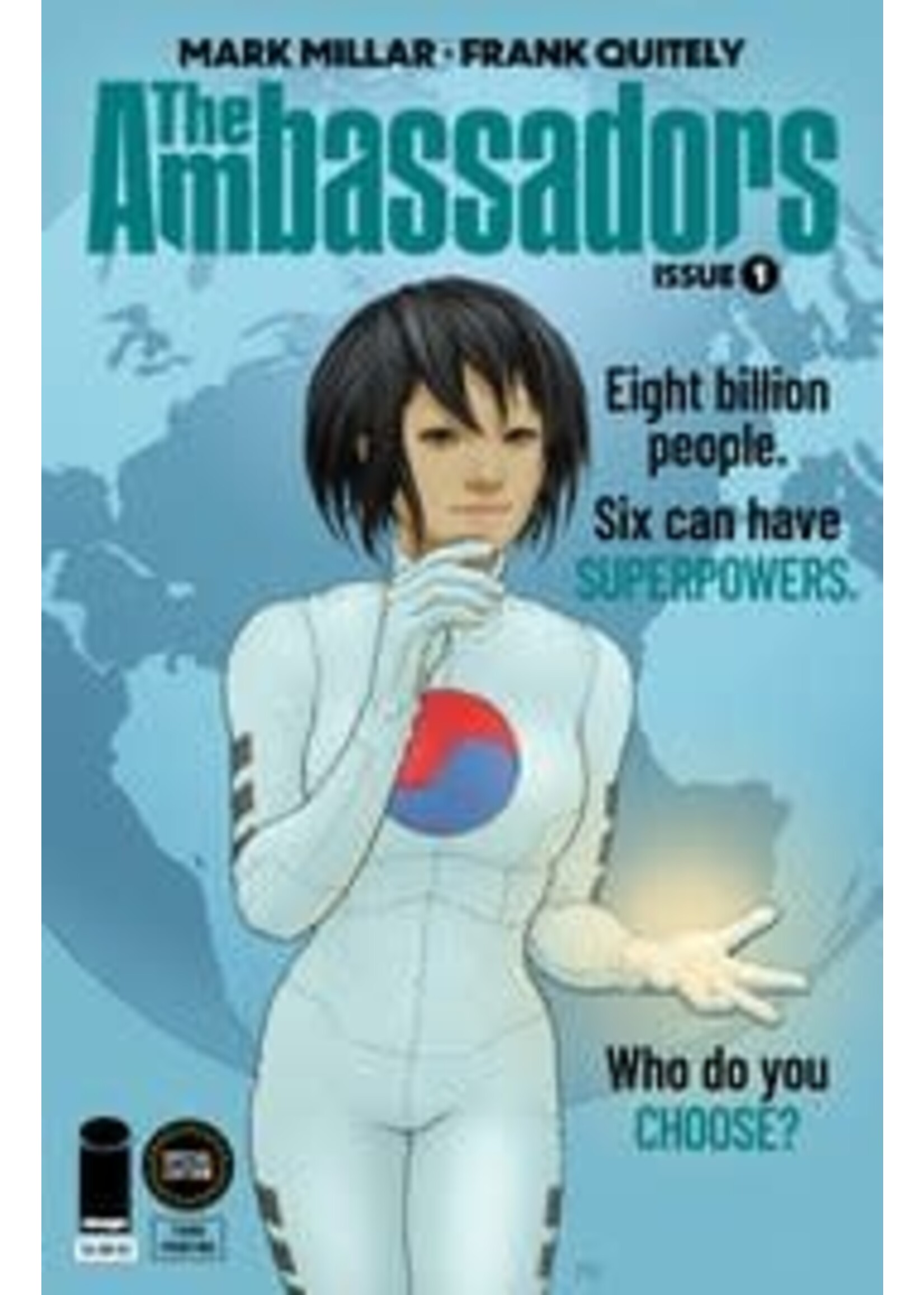IMAGE COMICS AMBASSADORS #1 (OF 6) 3RD PTG SPECIAL EDITION (MR)