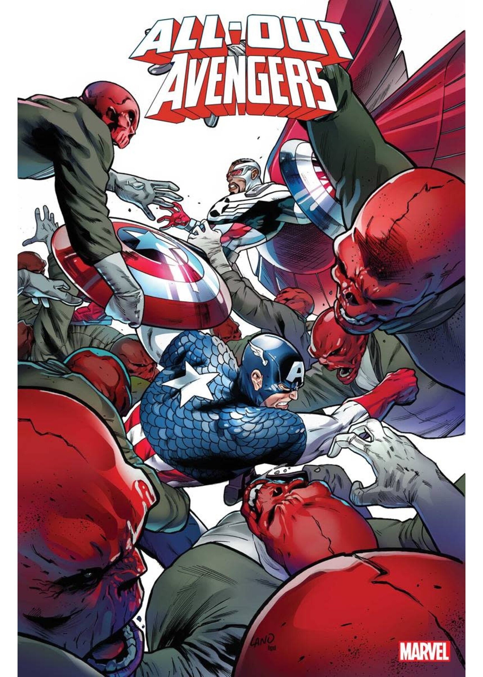 ABRAMS ALL-OUT AVENGERS complete 5 issue series