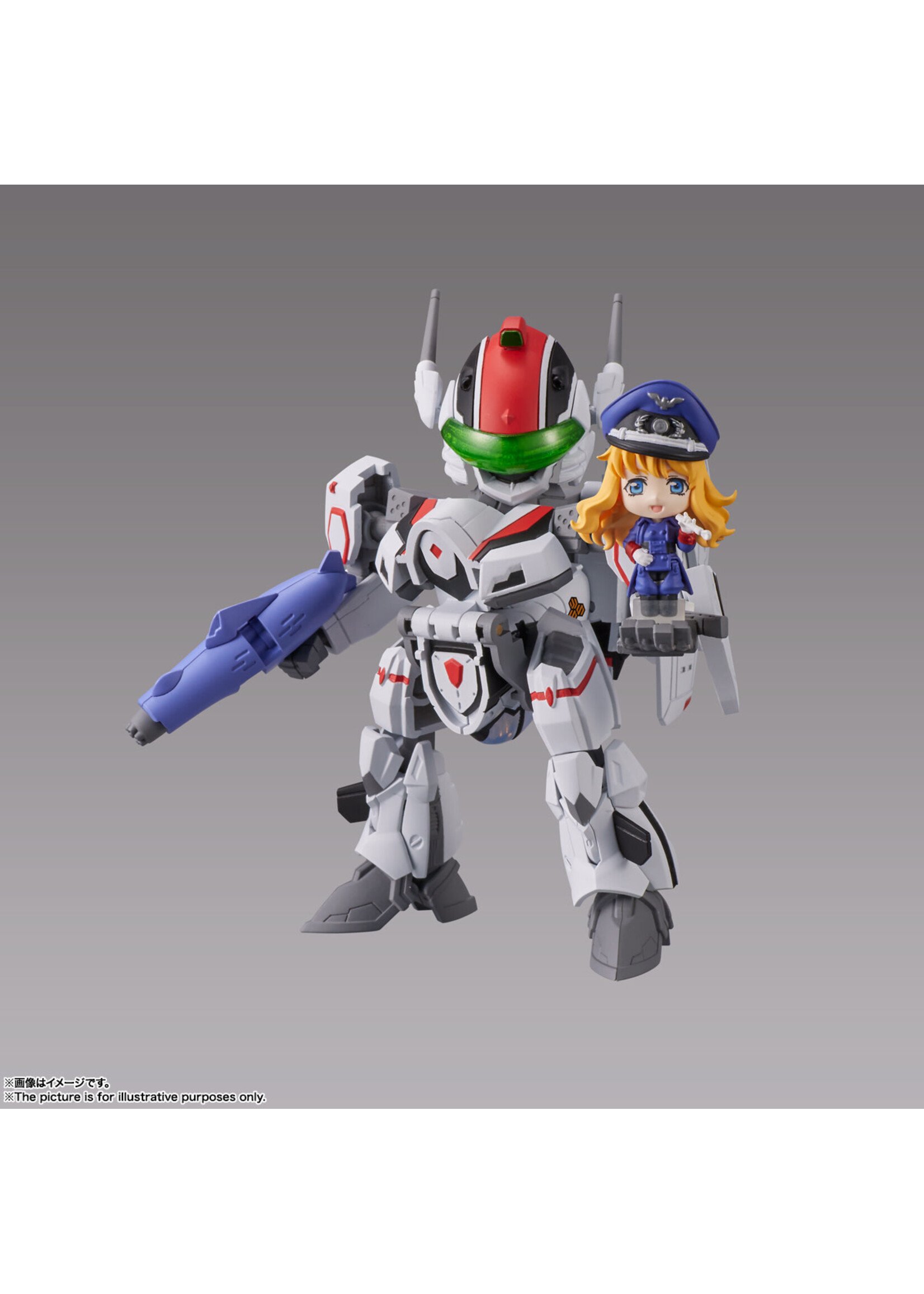 MACROSS FRONTIER VF-25F MESSIAH VALKYRIE TINY SESSION FIG