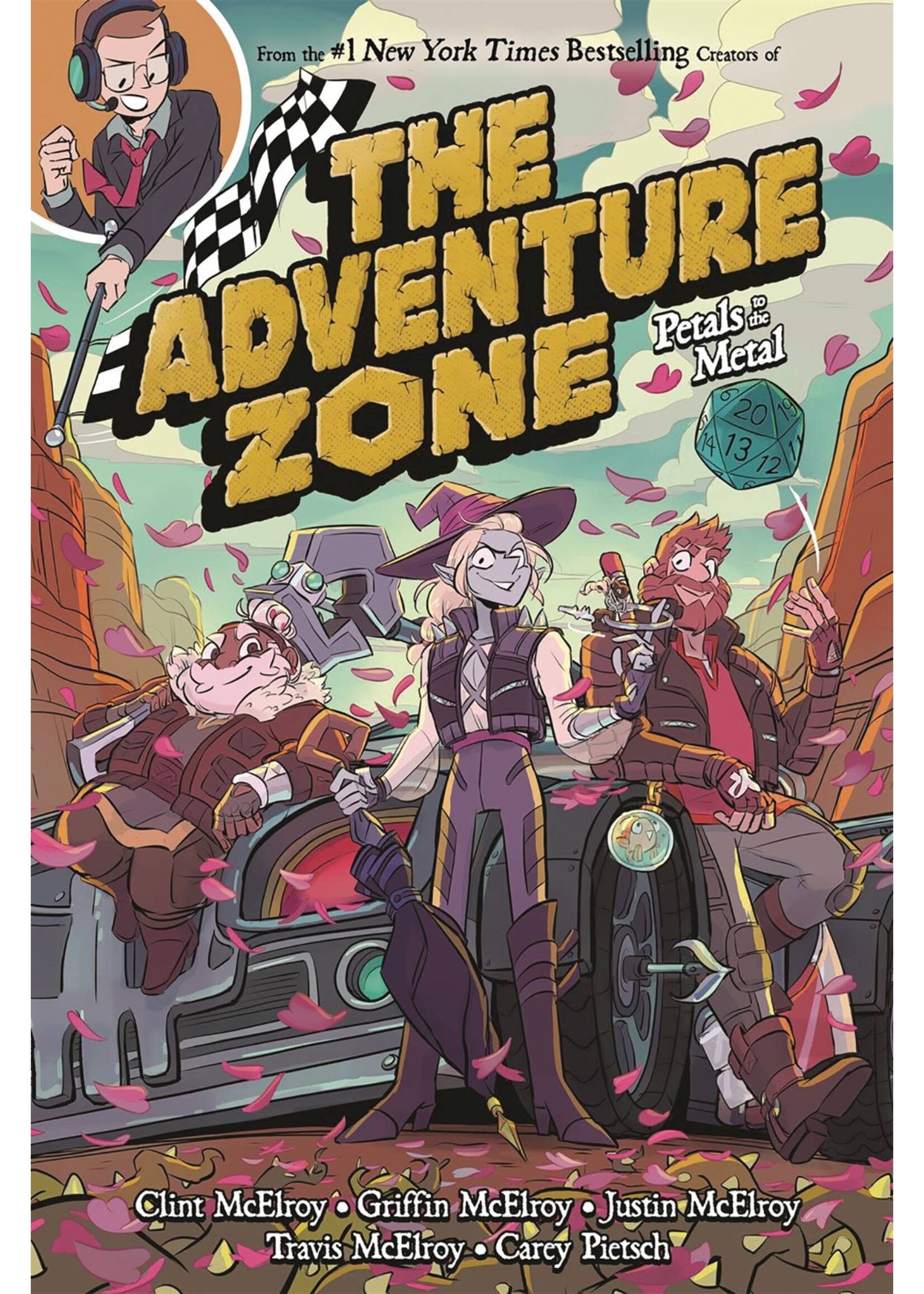 FIRST SECOND BOOKS ADVENTURE ZONE PETALS TO THE METAL