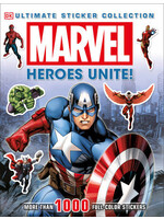 MARVEL COMICS ULTIMATE STICKER COLLECTION MARVEL HEROES UNITE!