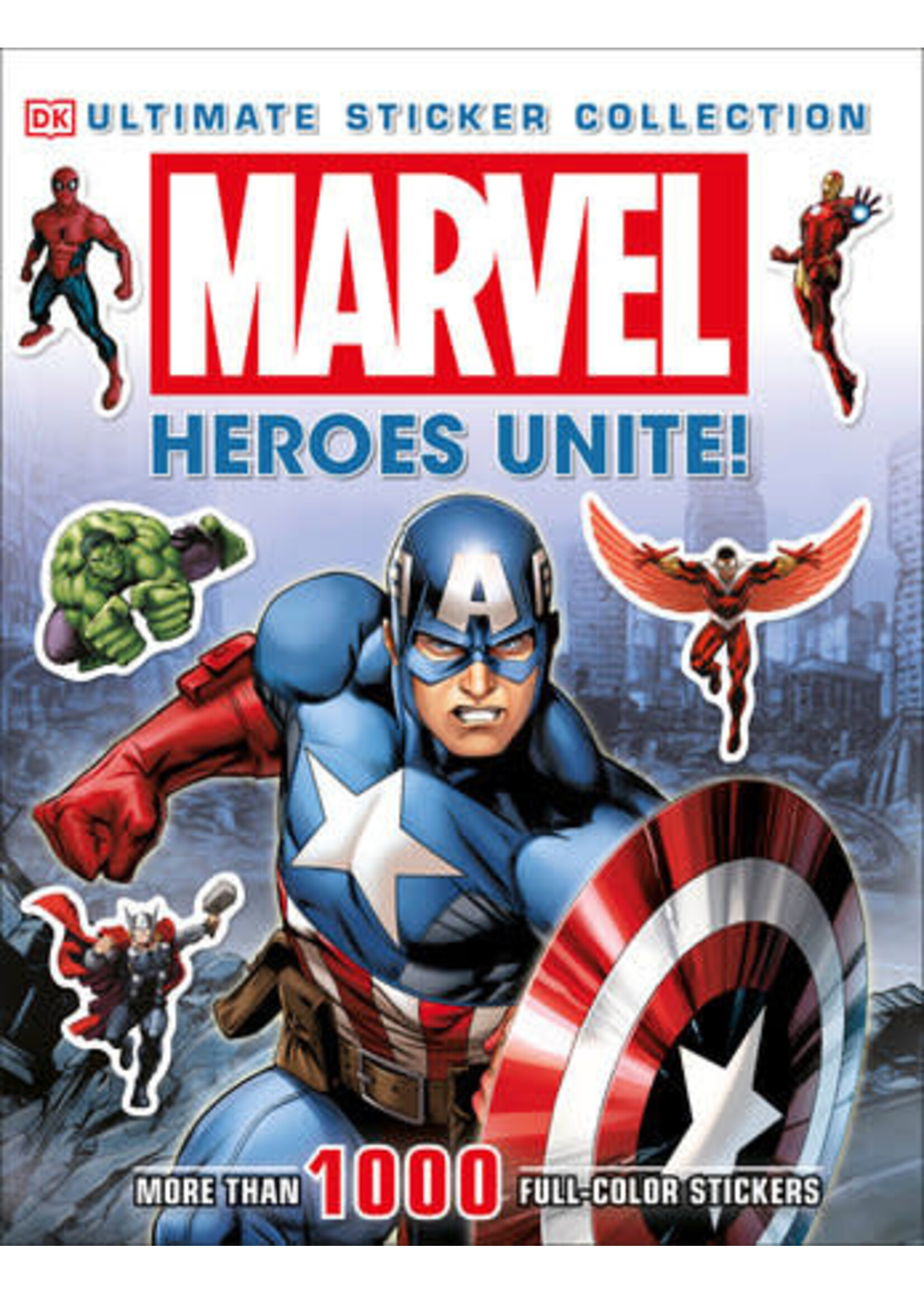 . ULTIMATE STICKER COLLECTION MARVEL HEROES UNITE!