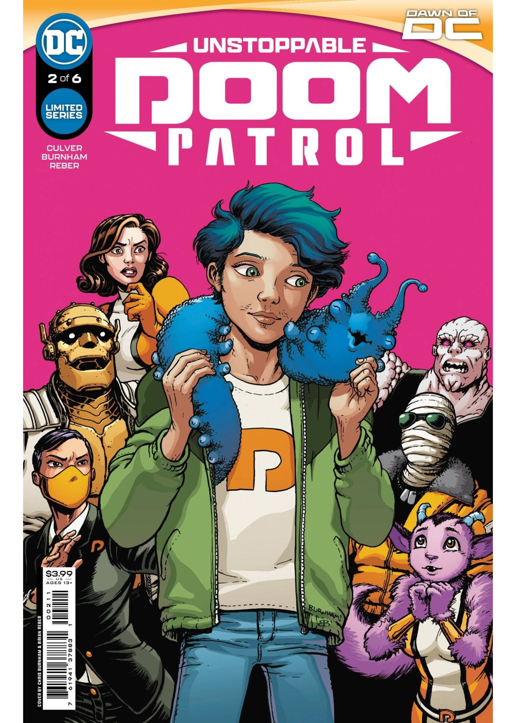 DC COMICS UNSTOPPABLE DOOM PATROL #2