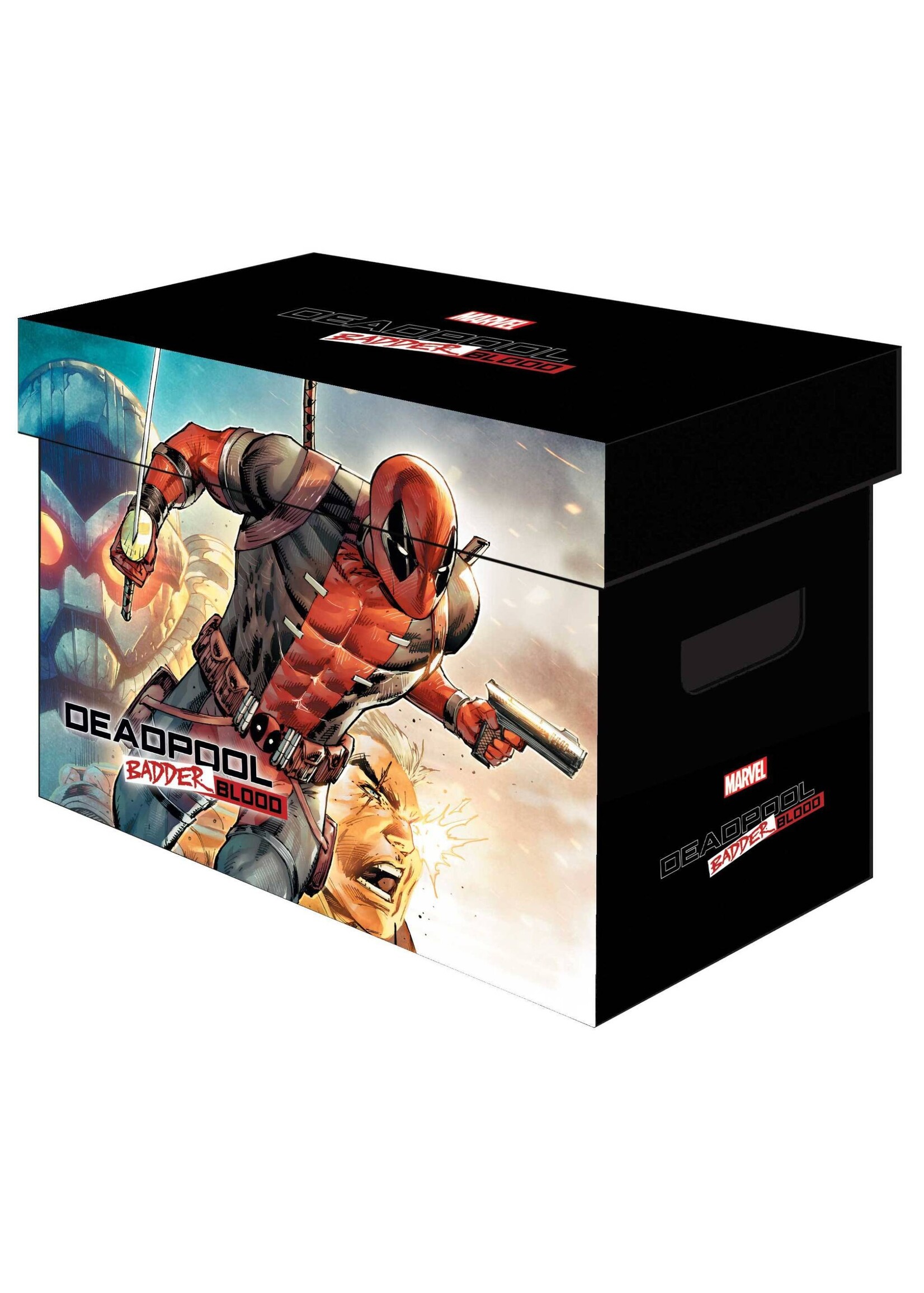 . MARVEL GRAPHIC COMIC BOX DEADPOOL BADDER BLOOD