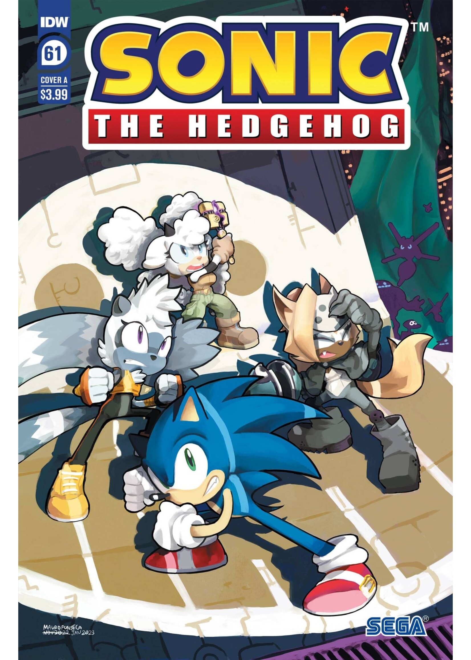 . SONIC THE HEDGEHOG #61 CVR A FONSECA