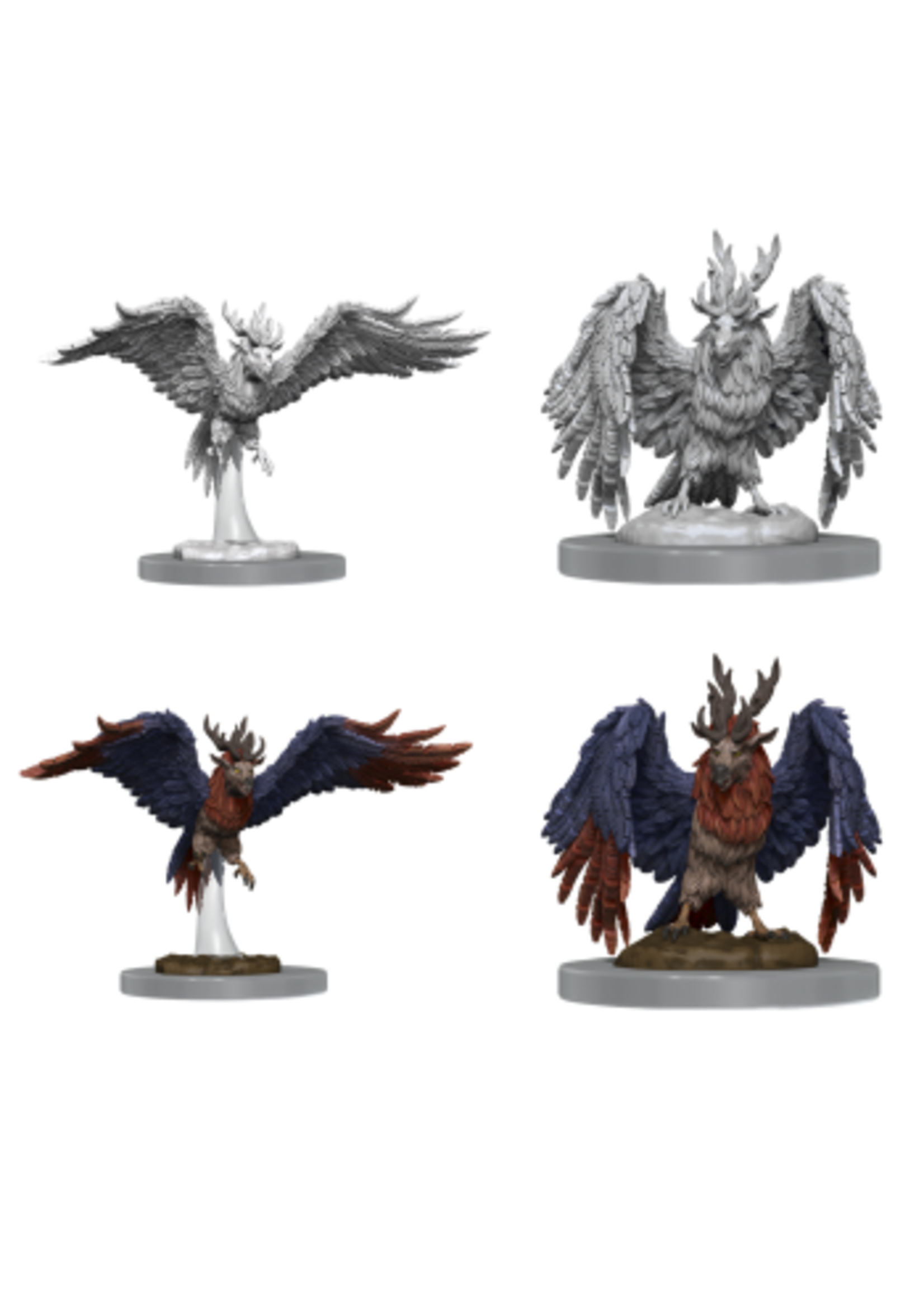DND UNPAINTED MINIS WV20 PERYTONS