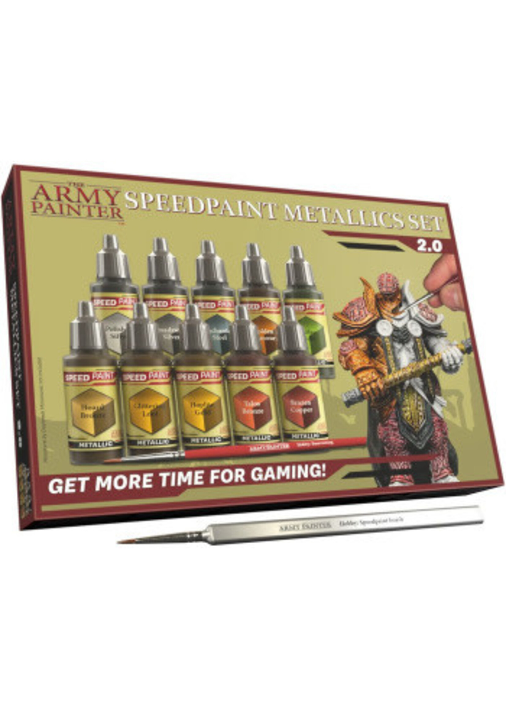 ABRAMS WARPAINTS SPEEDPAINT METALLICS SET 2.0