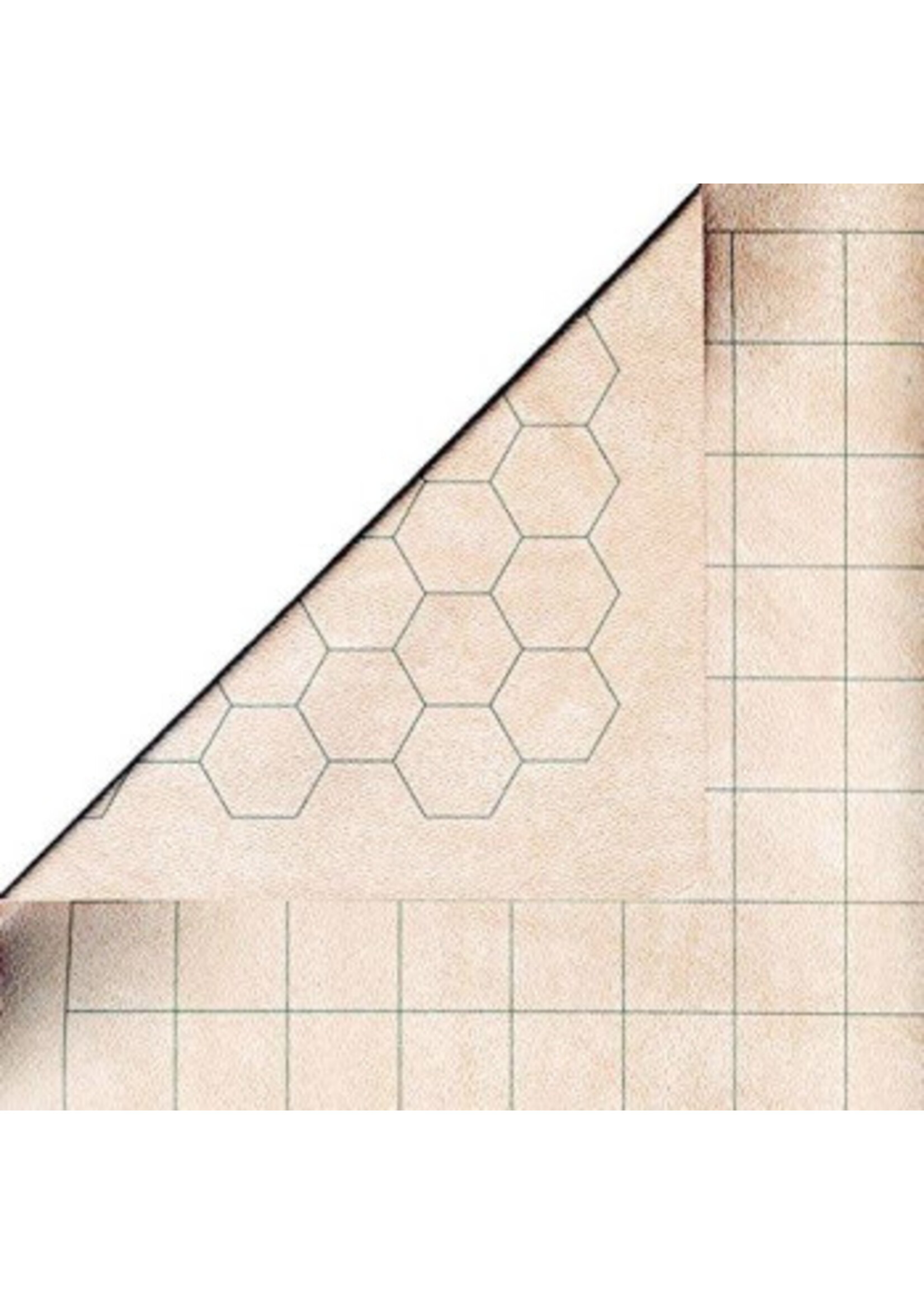 . BATTLEMAT 1" RVRSBLE SQUARE/HEX 26"x '23½"(66x60cm)
